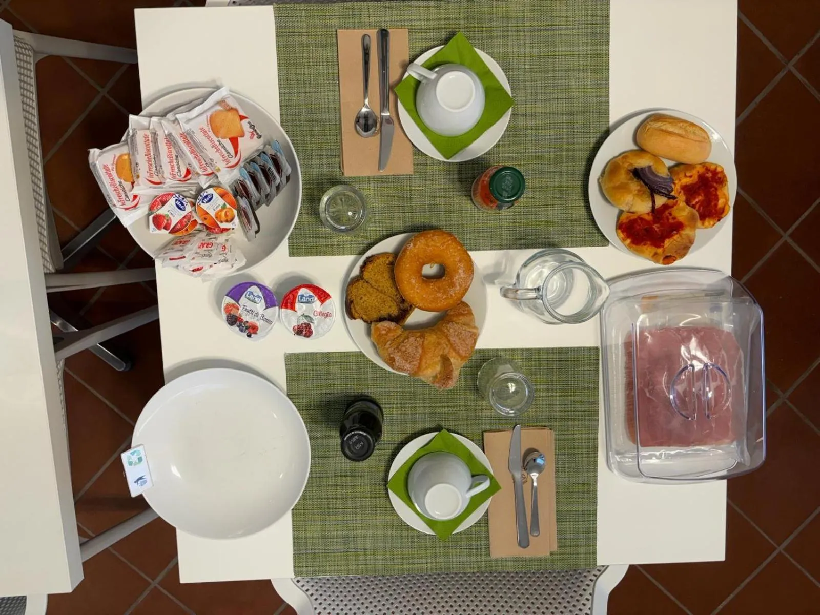 Food in La Nuova Dimora B&B