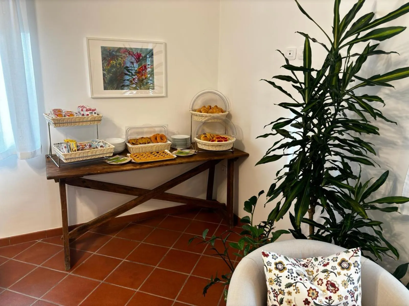 Buffet breakfast in La Nuova Dimora B&B