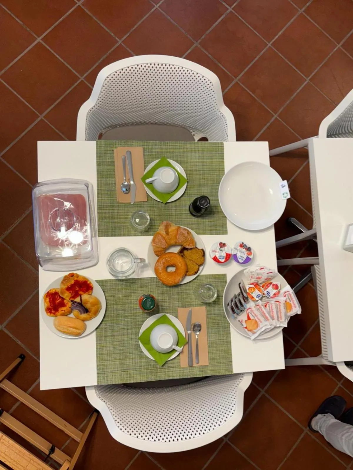 Food and drinks in La Nuova Dimora B&B