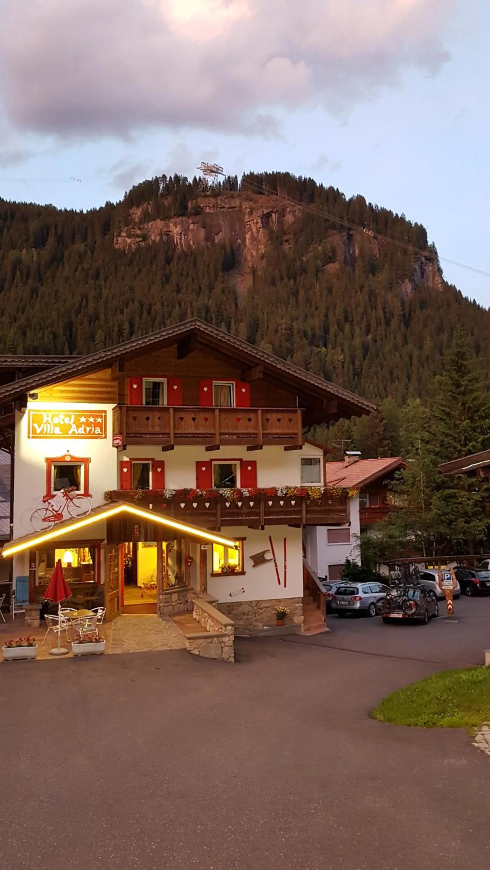 Property building in Villa Adria B&B