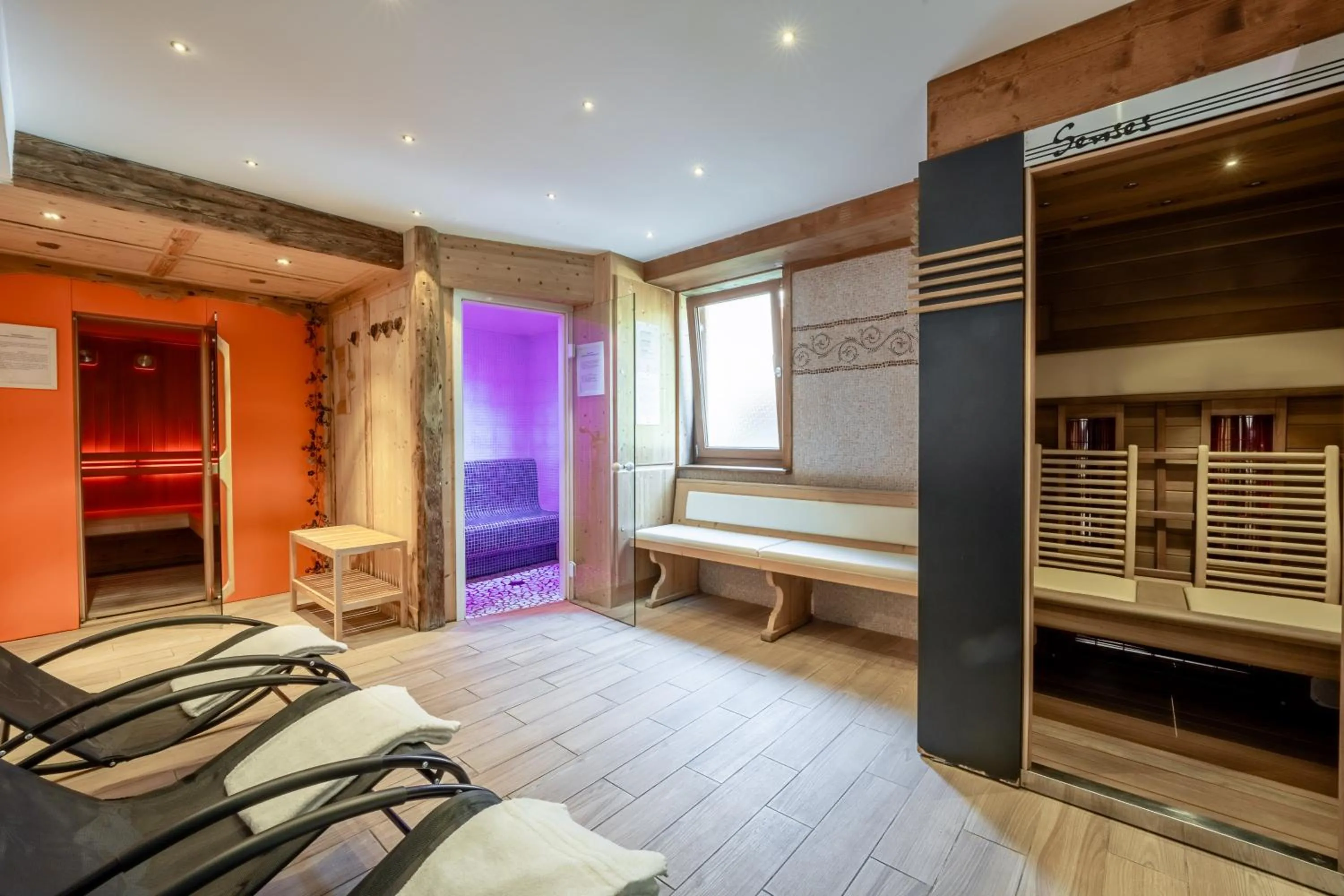 Sauna in Villa Adria B&B