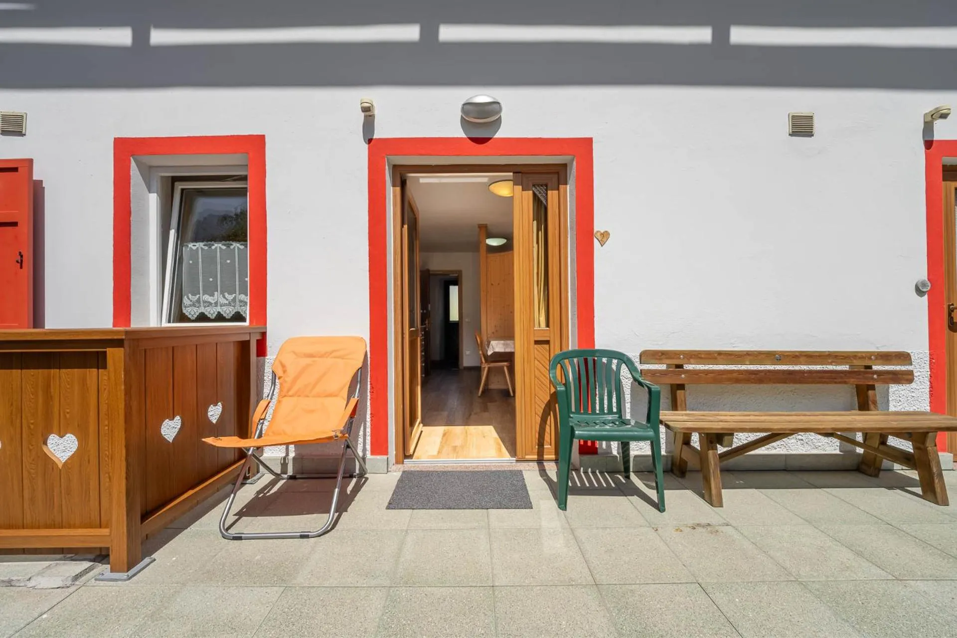 Patio in Villa Adria B&B