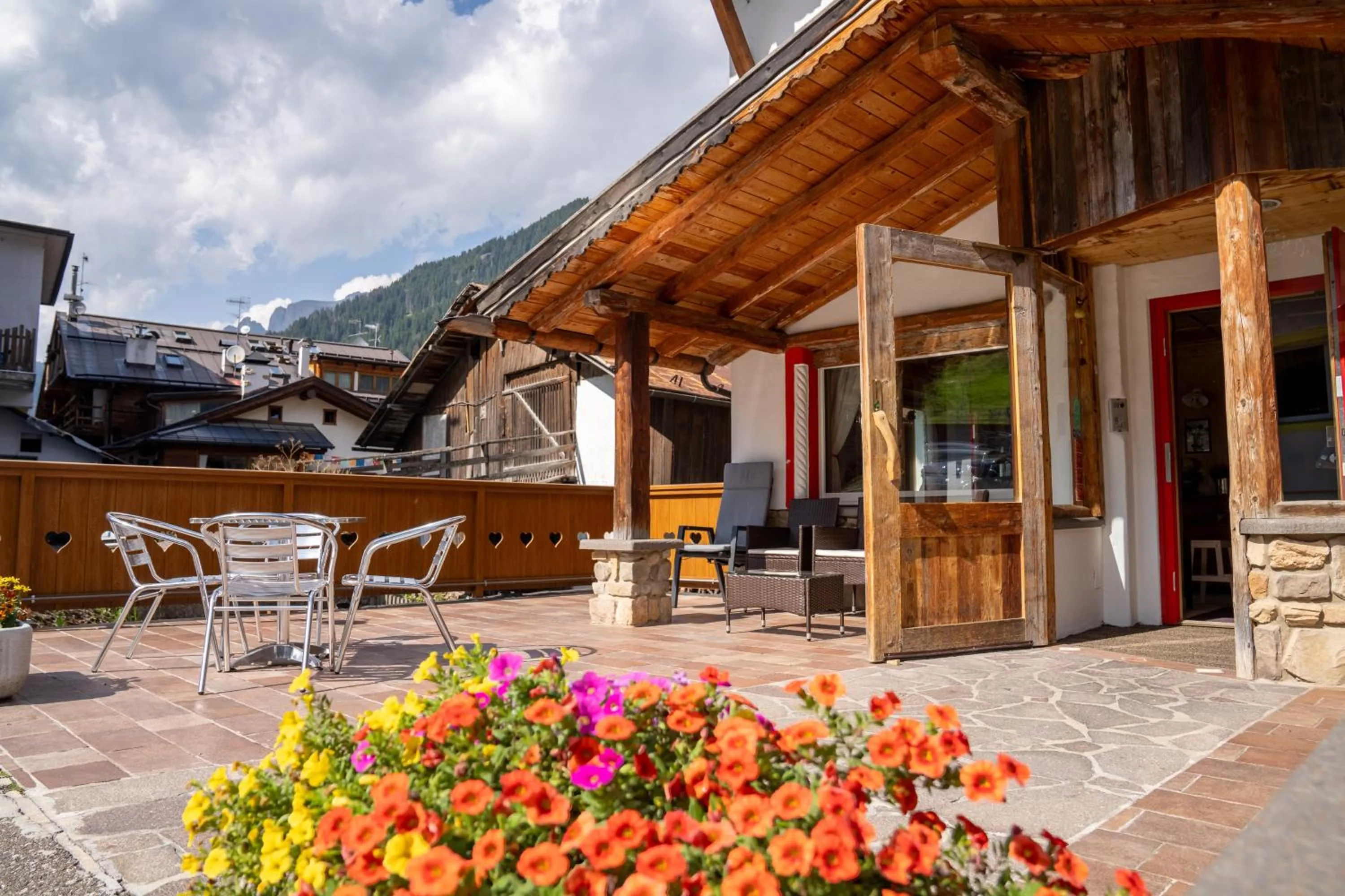 Patio in Villa Adria B&B