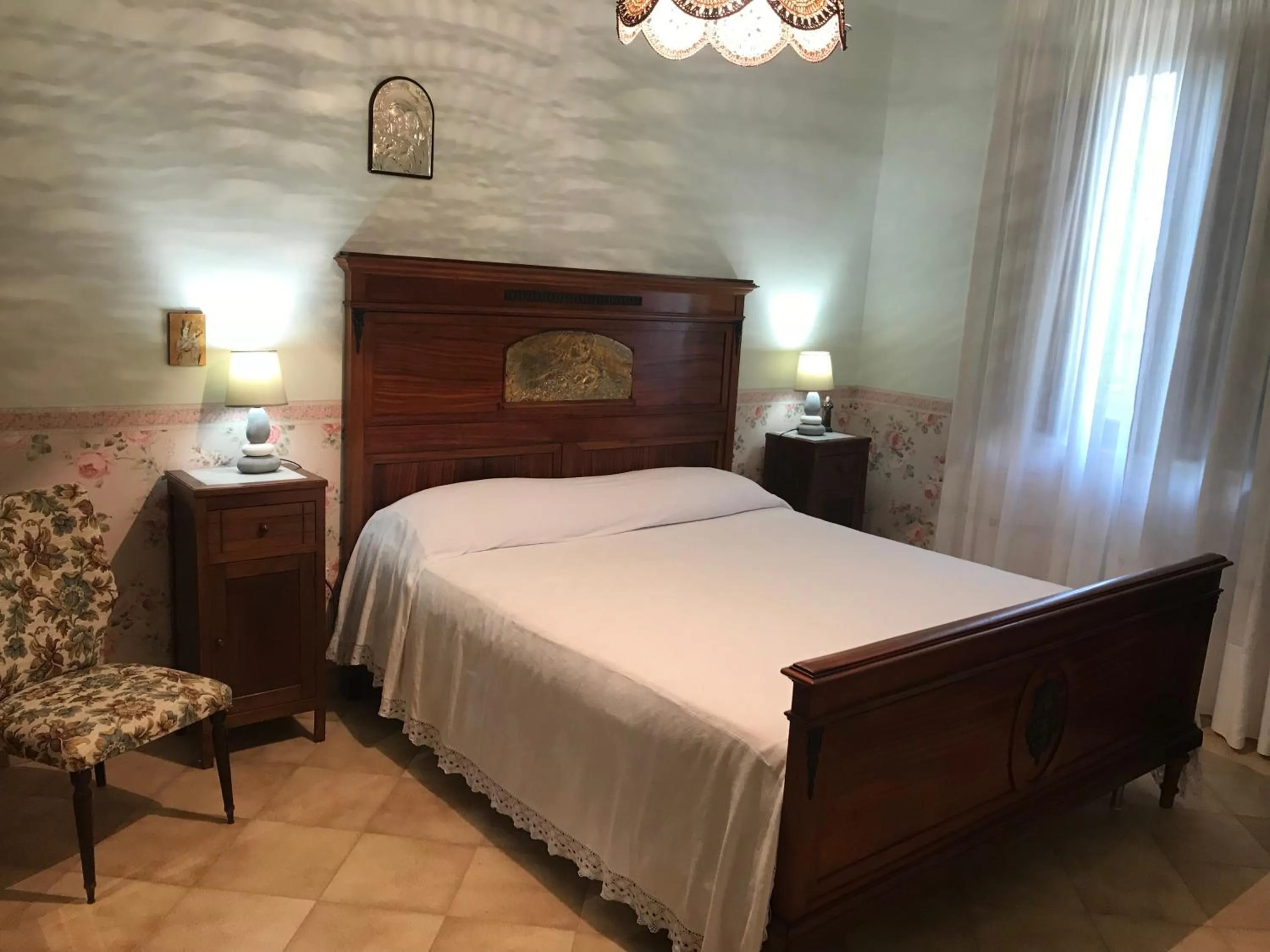 Bed in Villa Milici