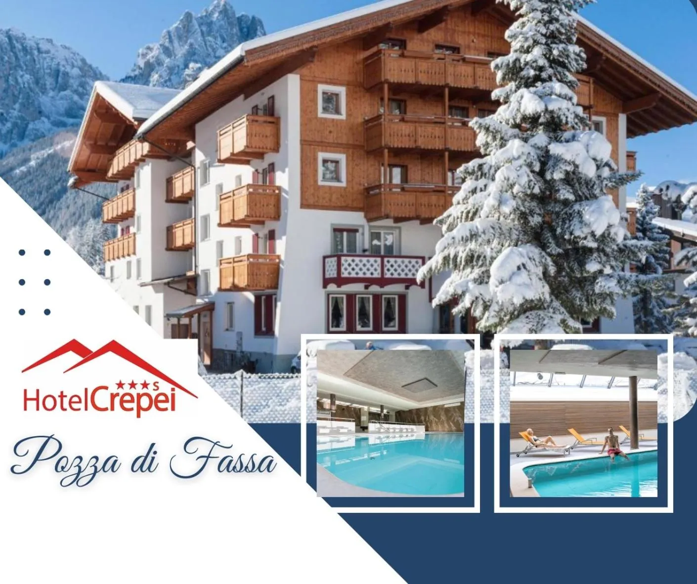 Property building in Hotel Crepei