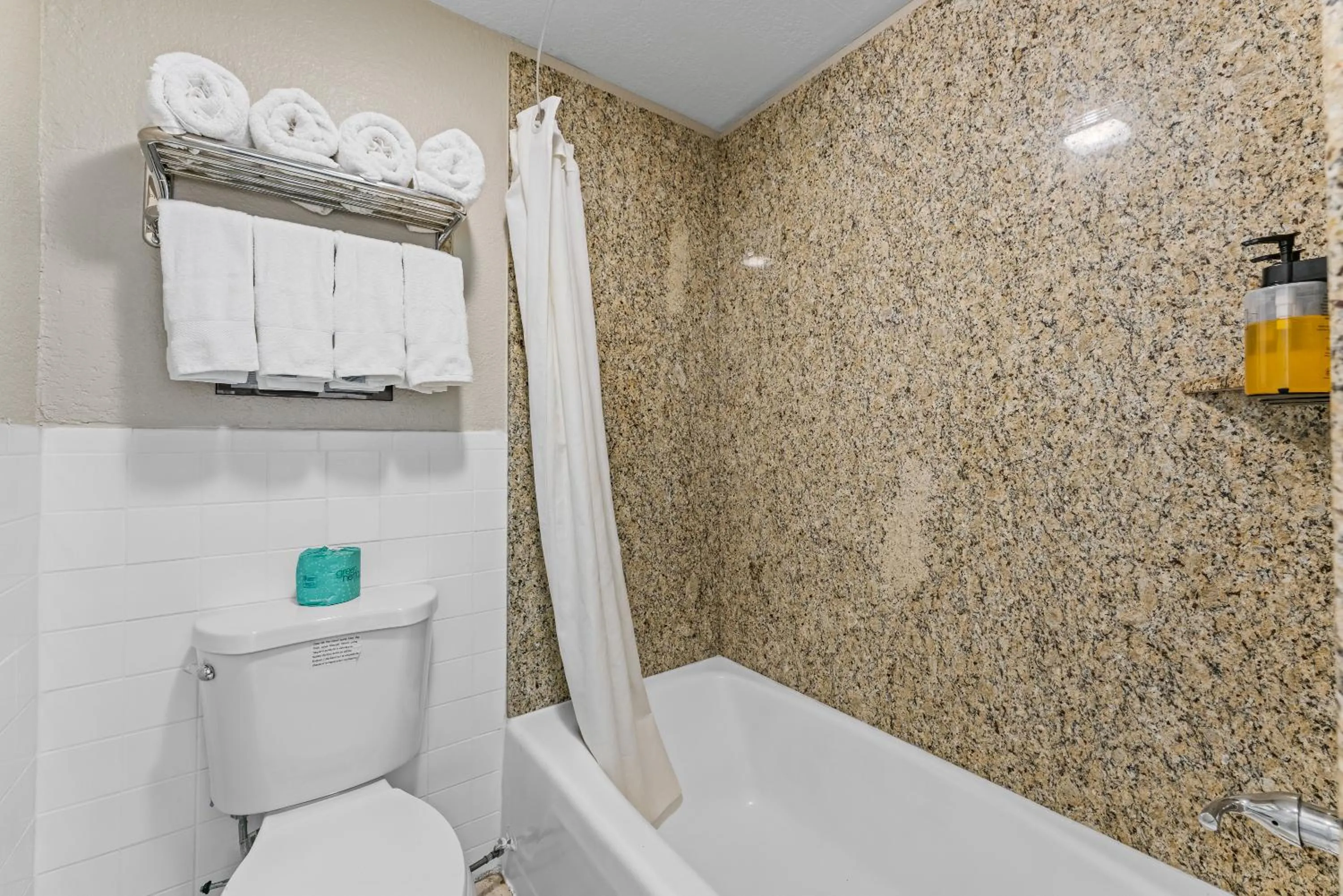 Bath in Guest Inn Rogers