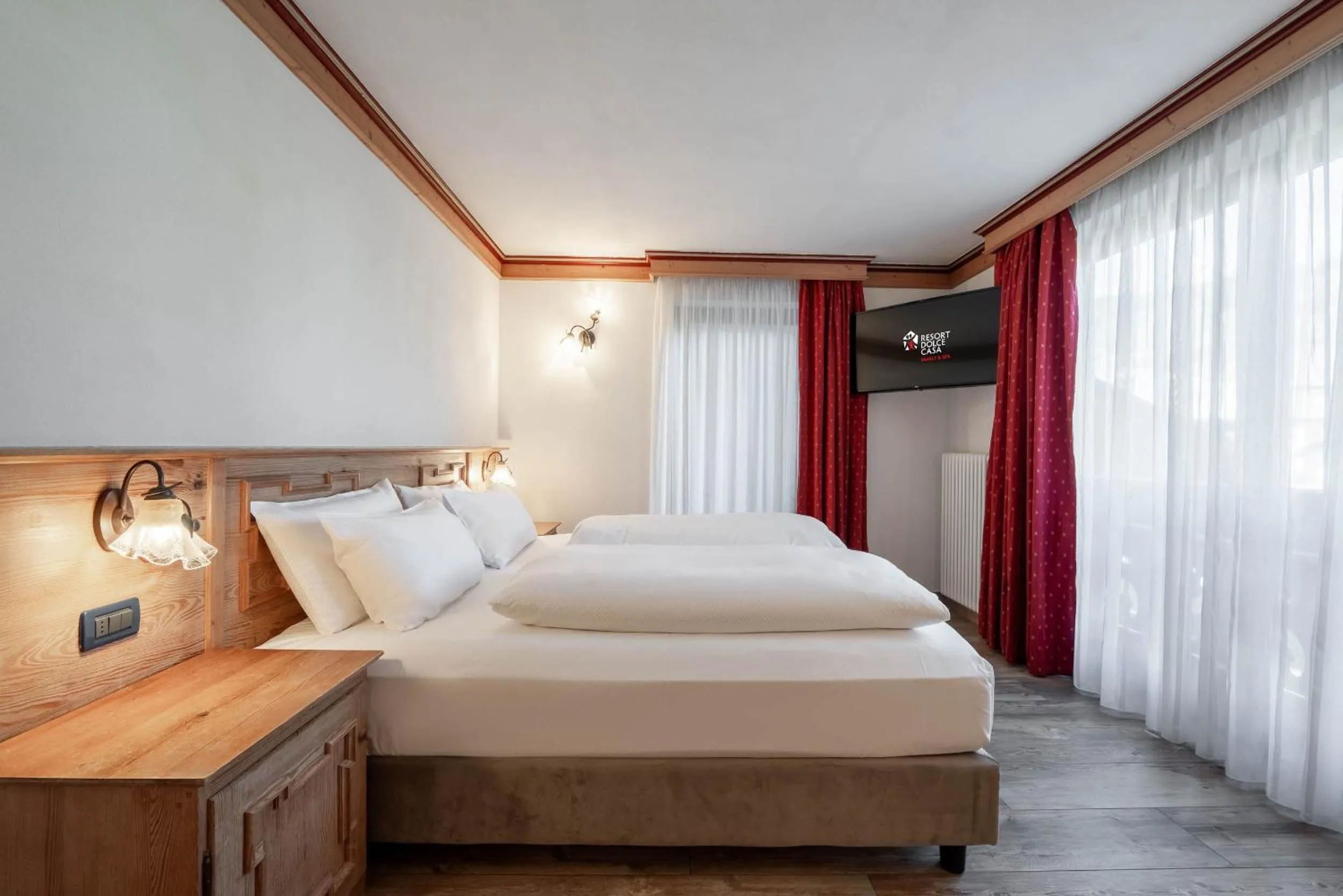 Bedroom, Bed in Resort Dolce Casa - Family & Spa Hotel