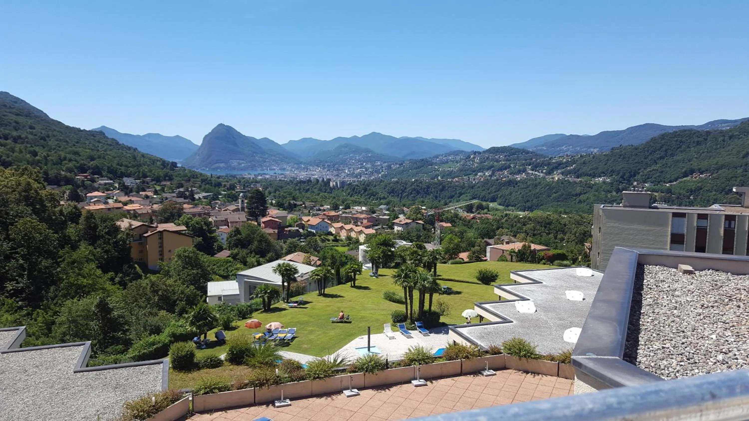 Balcony/Terrace in Centro Cadro Panoramica