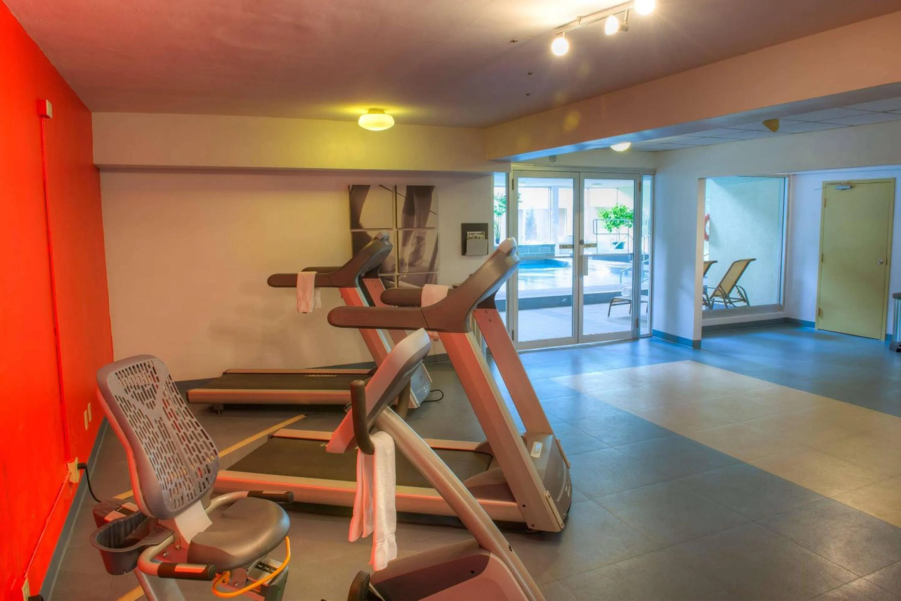 Fitness centre/facilities in Radisson Hotel Sudbury