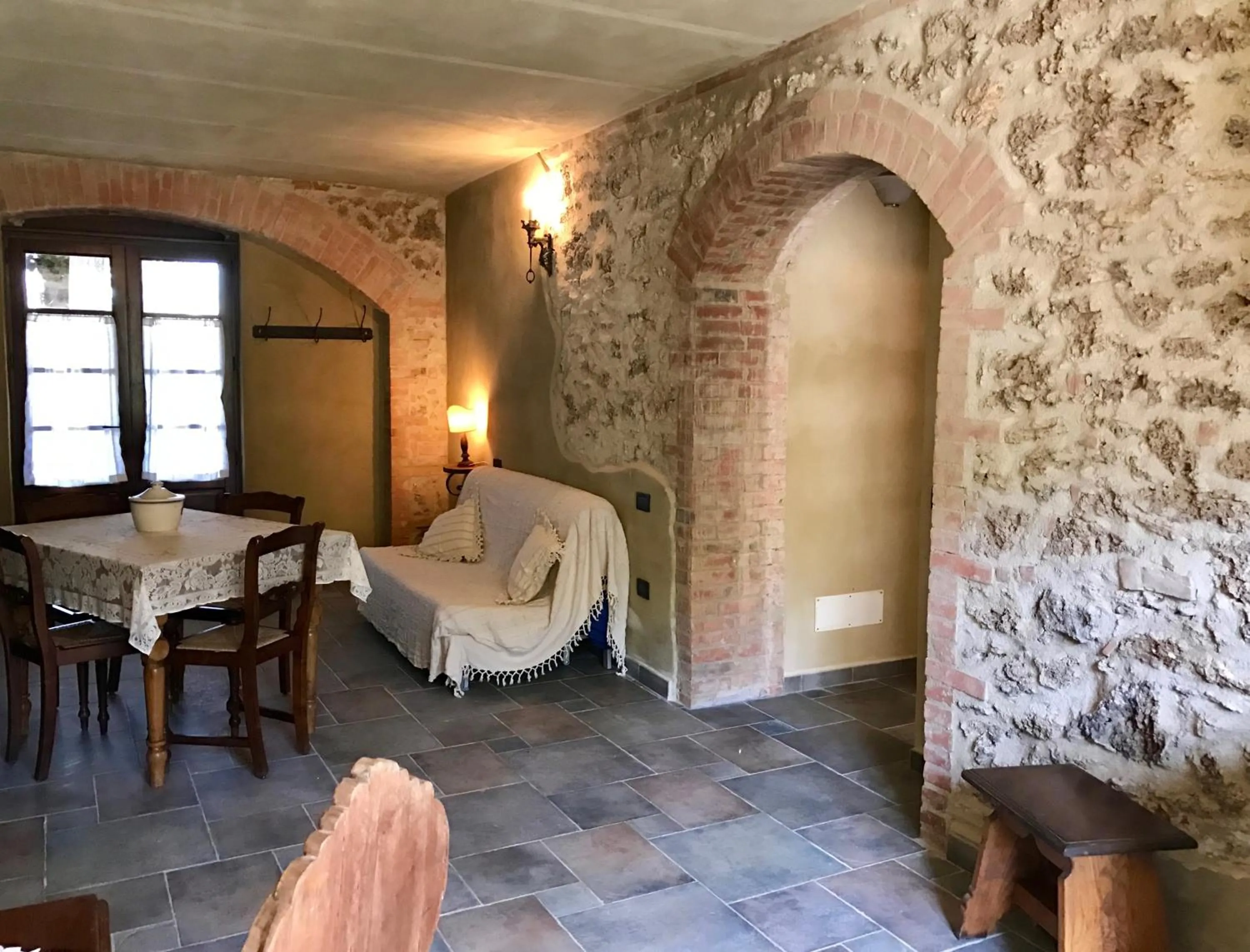 Living room in Casale San Giovanni