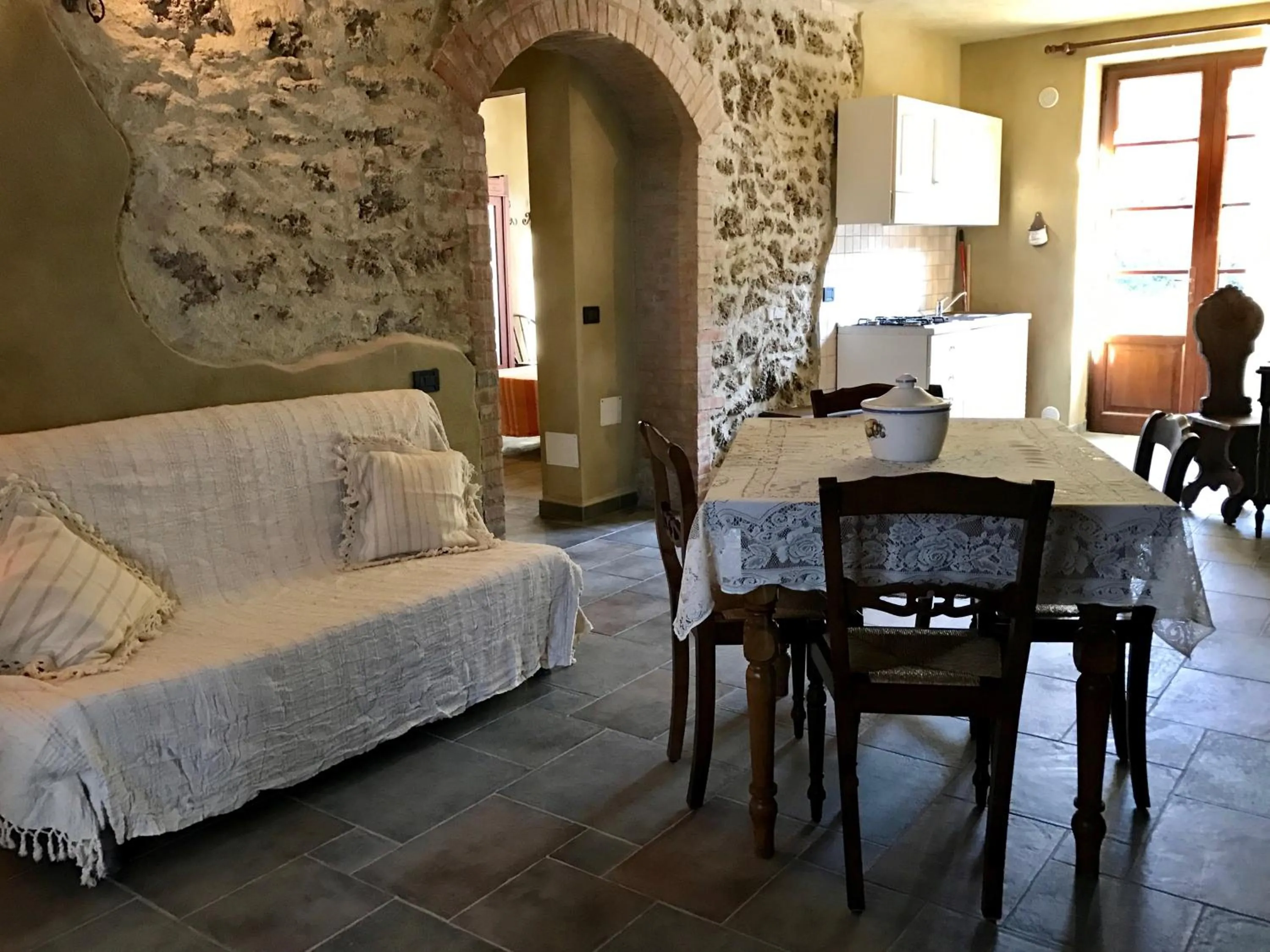 Living room in Casale San Giovanni