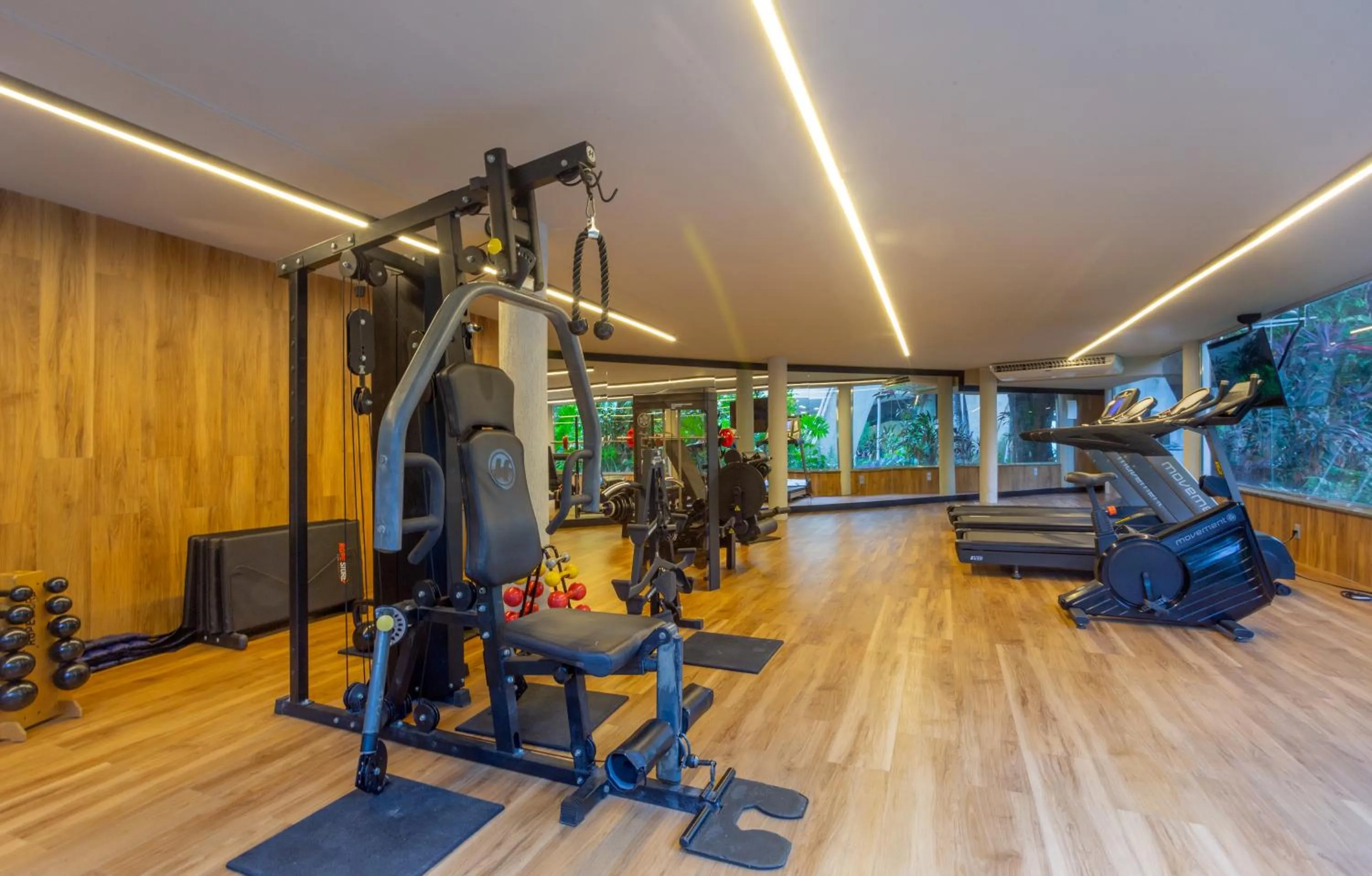 Fitness centre/facilities in Blue Tree Towers Rio Poty