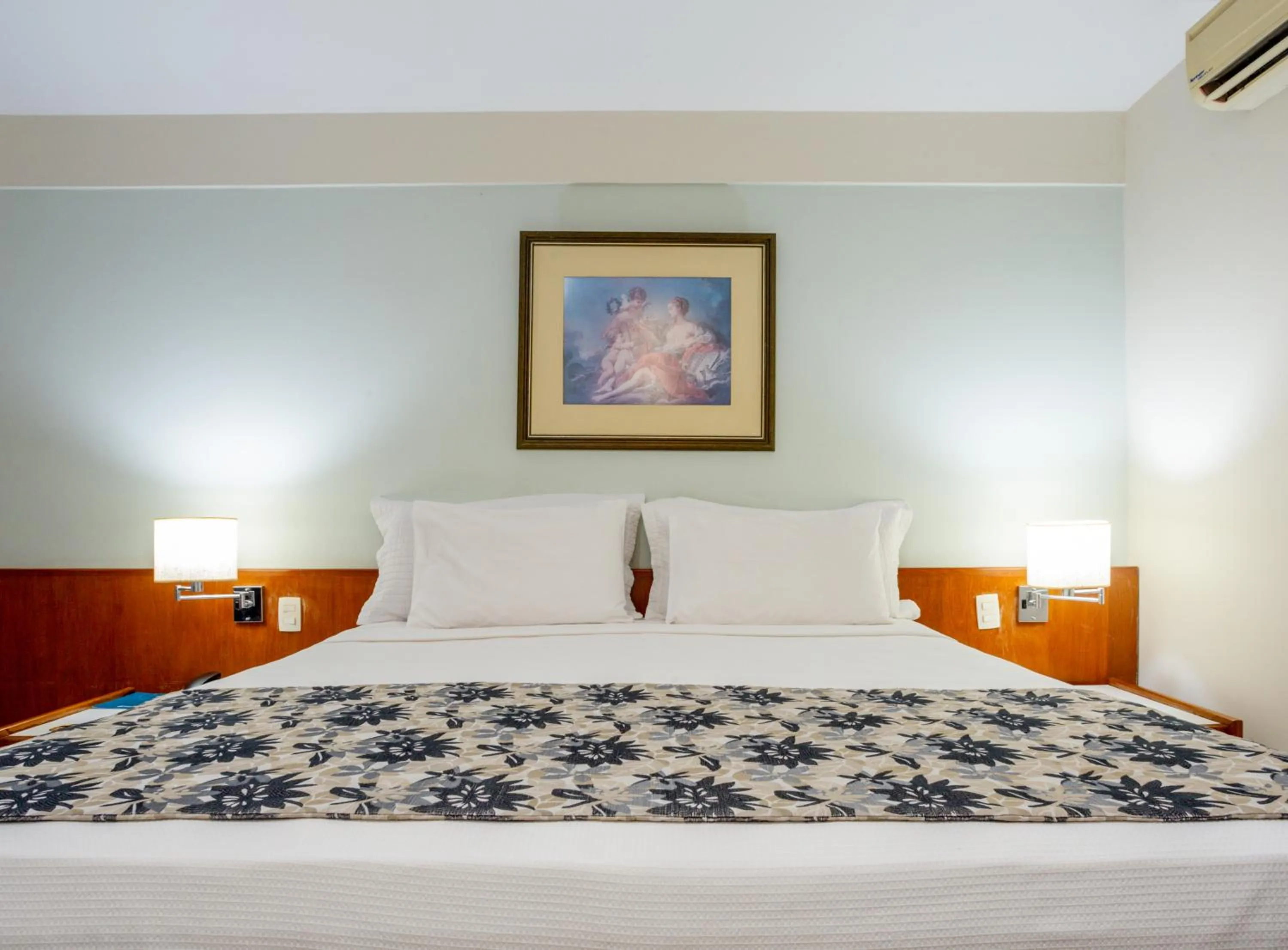 Bed in Blue Tree Towers Rio Poty