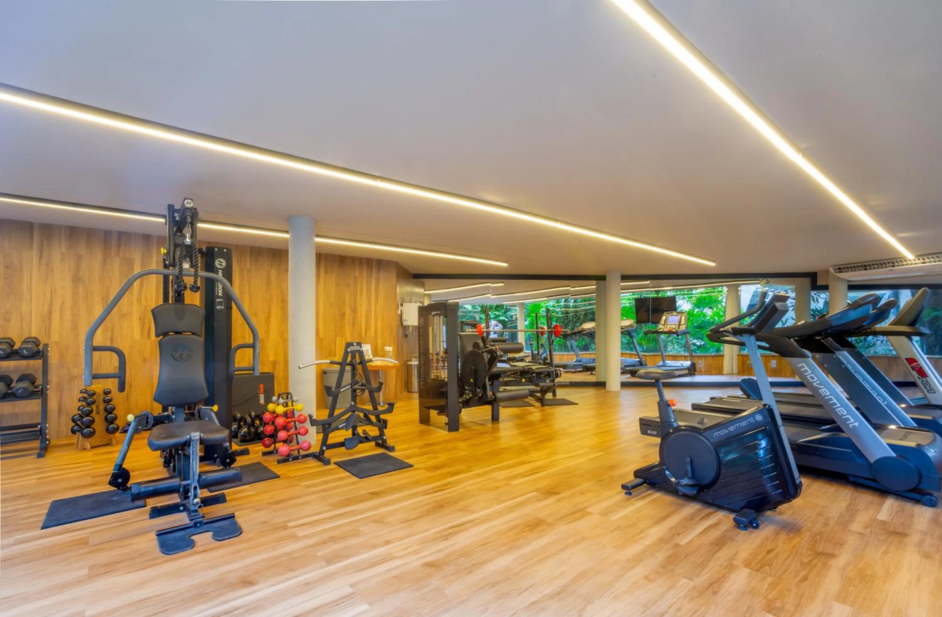 Fitness centre/facilities in Blue Tree Towers Rio Poty