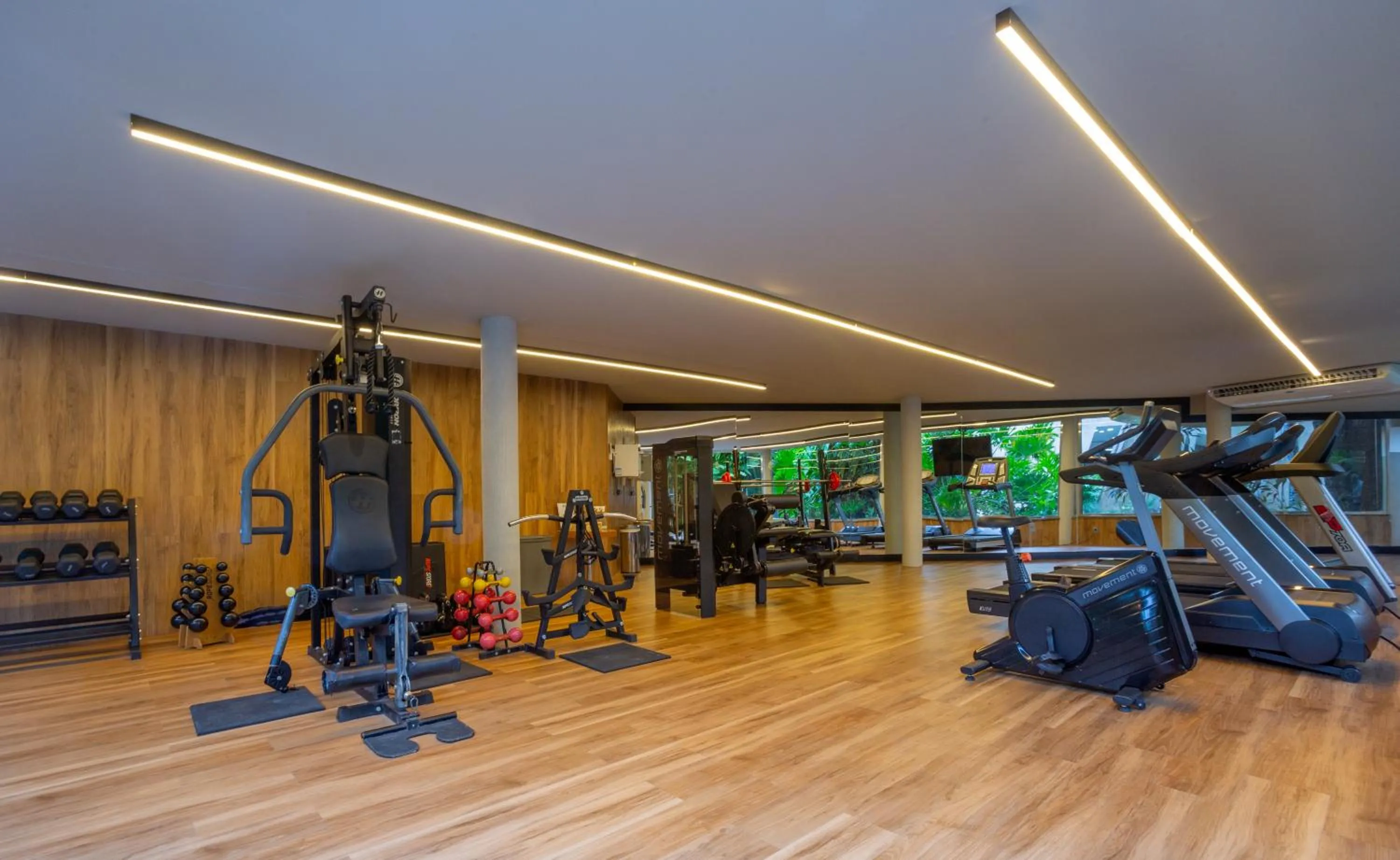 Fitness centre/facilities in Blue Tree Towers Rio Poty