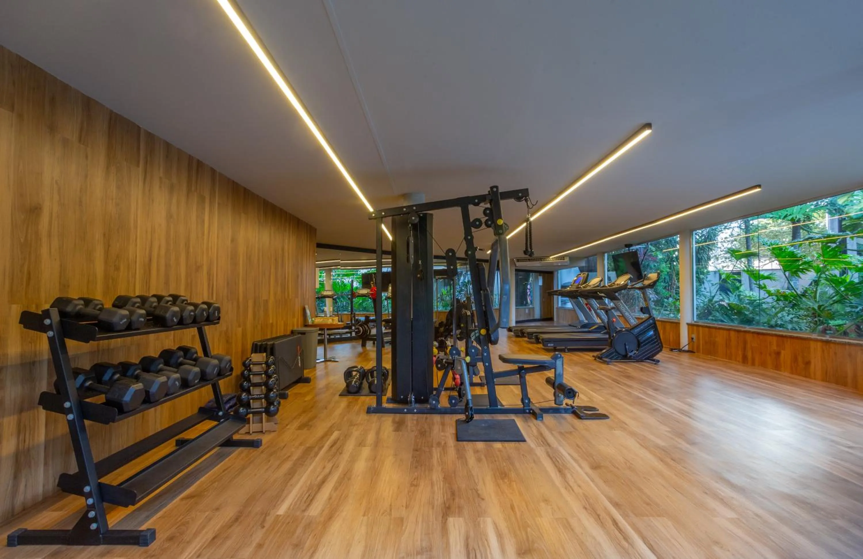Fitness centre/facilities in Blue Tree Towers Rio Poty