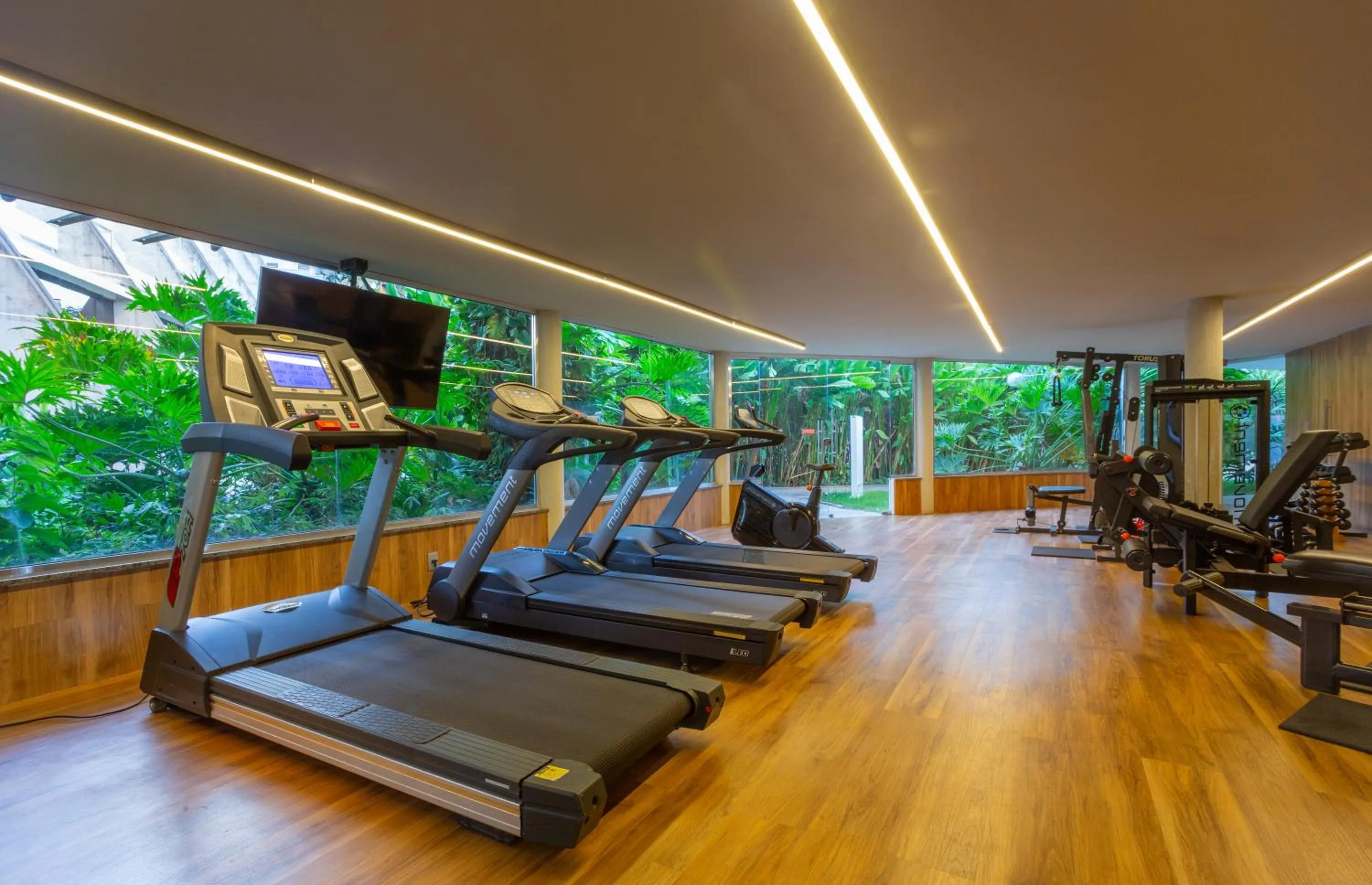 Fitness centre/facilities in Blue Tree Towers Rio Poty