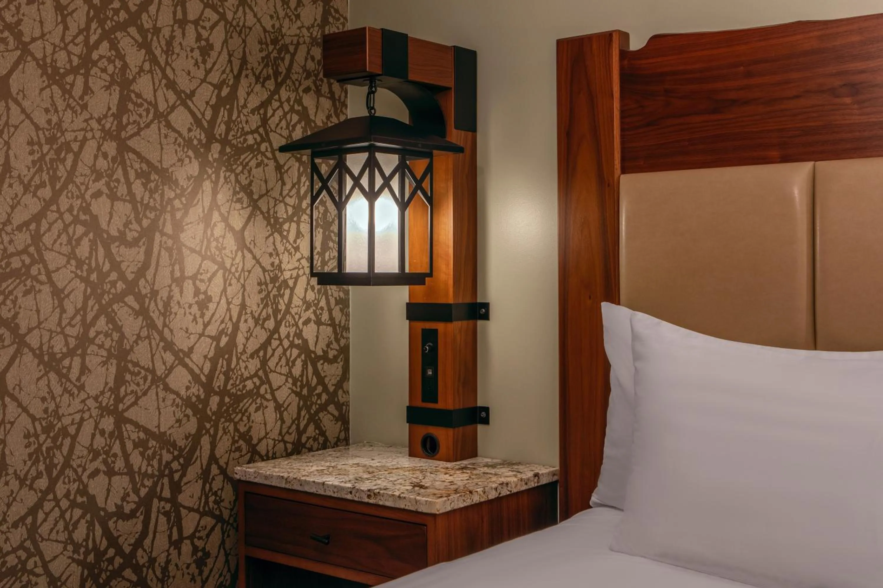 Bed in High Peaks Resort