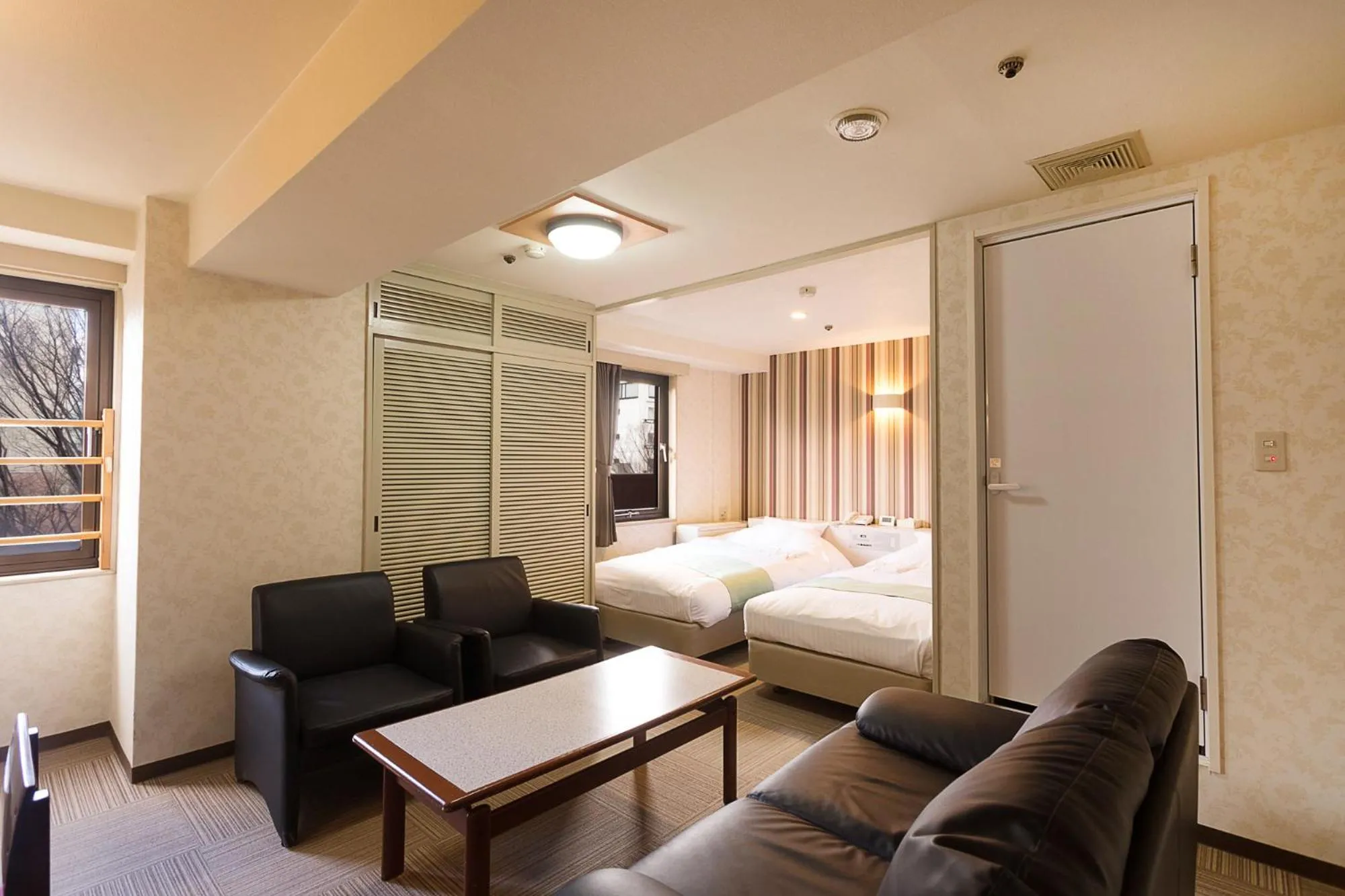 Bed in Hotel Johzenji