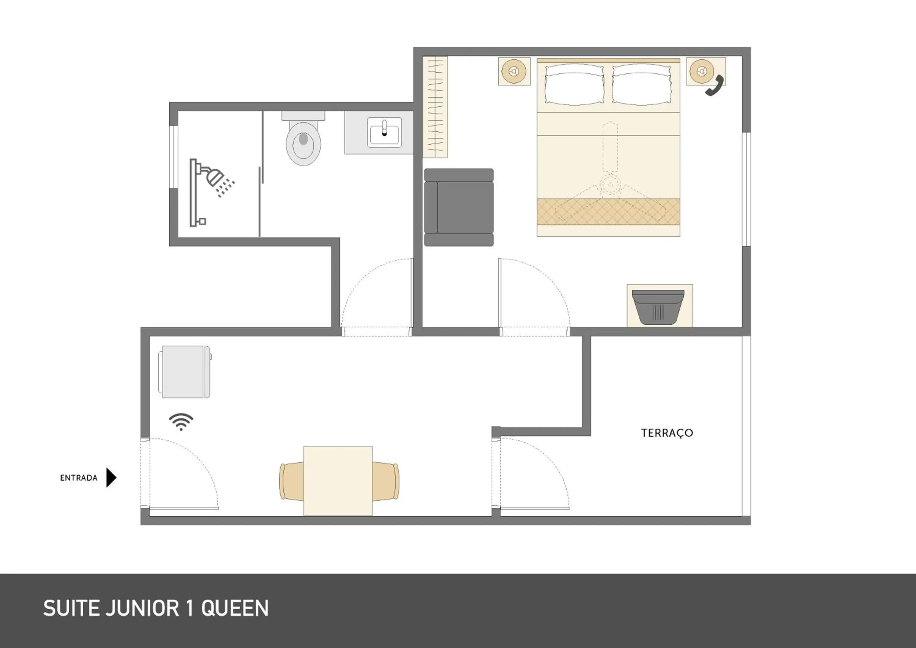 Suite Junior 1 Queen in Hotel Rojas All Suite Suite Junior 1 Queen in Hotel Rojas All Suite