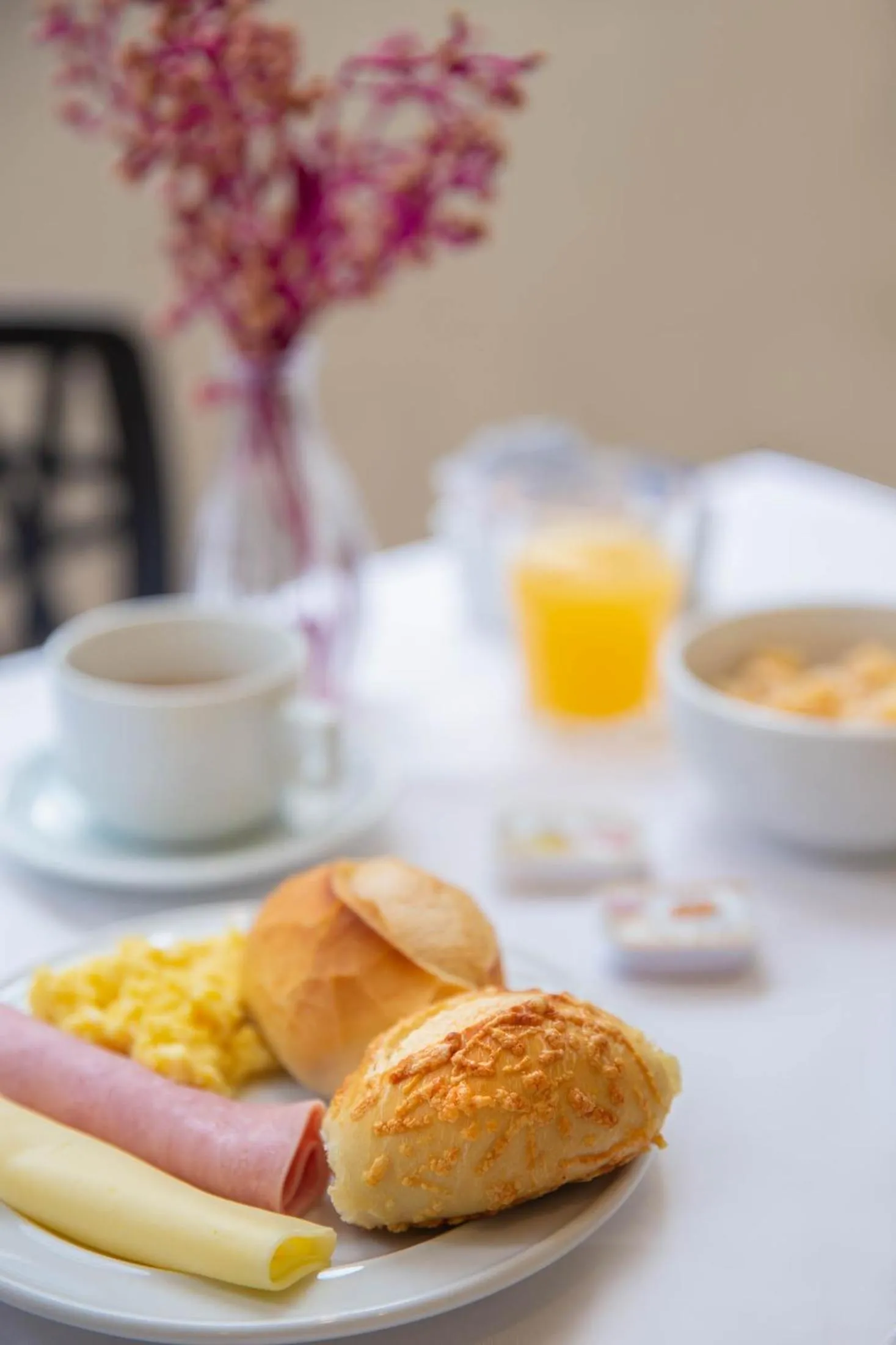 Continental breakfast in Hotel Rojas All Suite