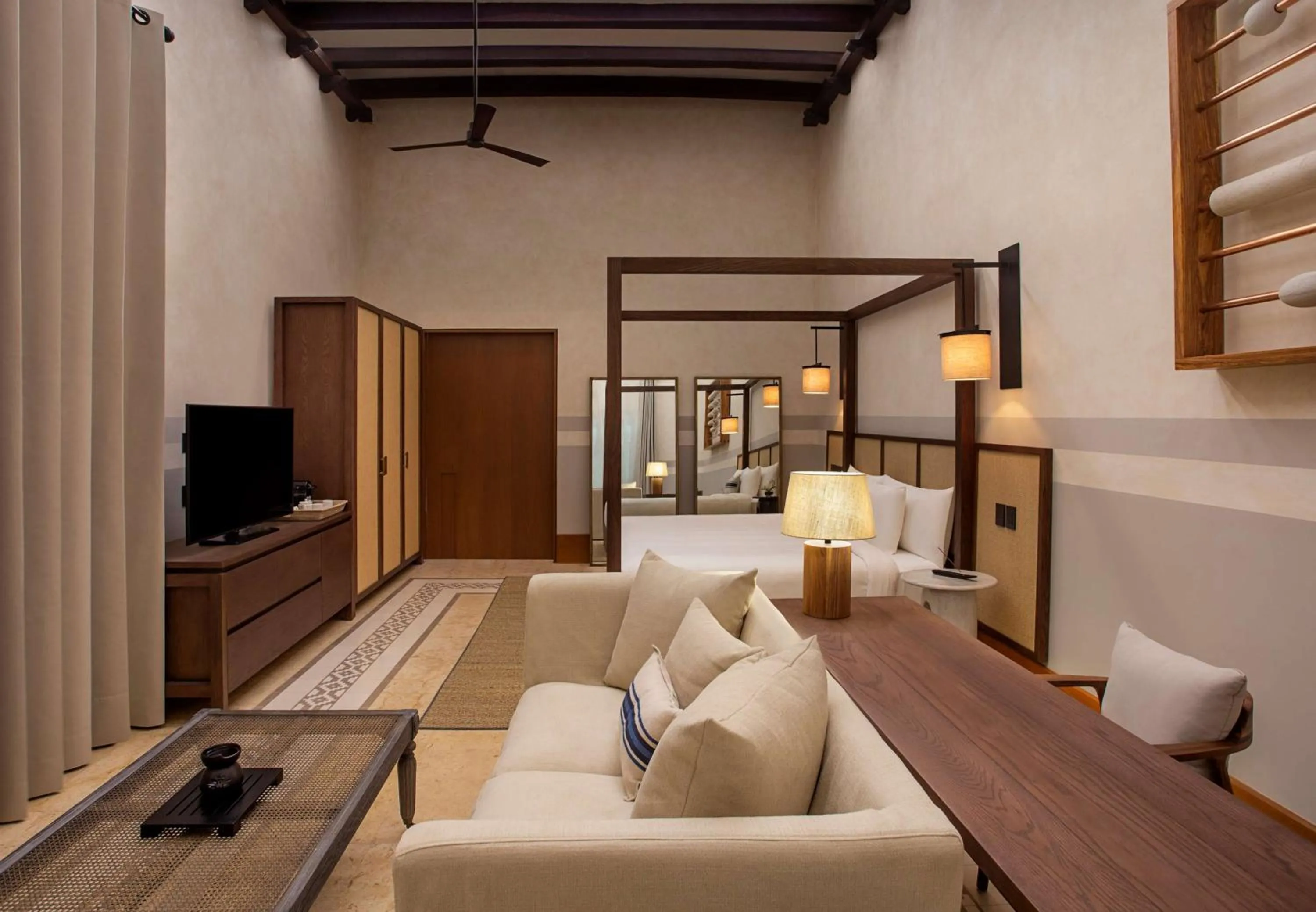 Bed in Hacienda Xcanatun, Angsana Heritage Collection