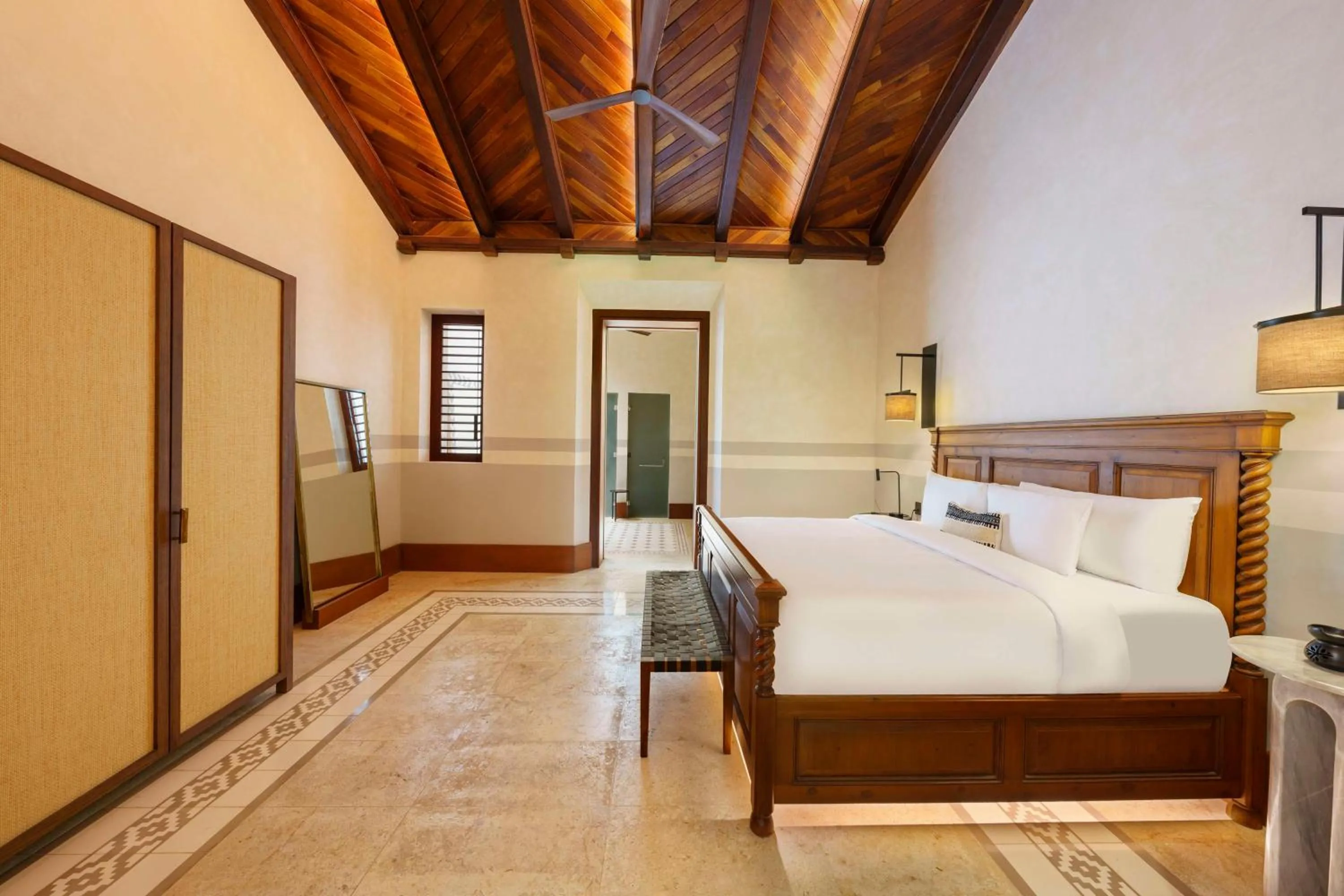 Bedroom, Bed in Hacienda Xcanatun, Angsana Heritage Collection