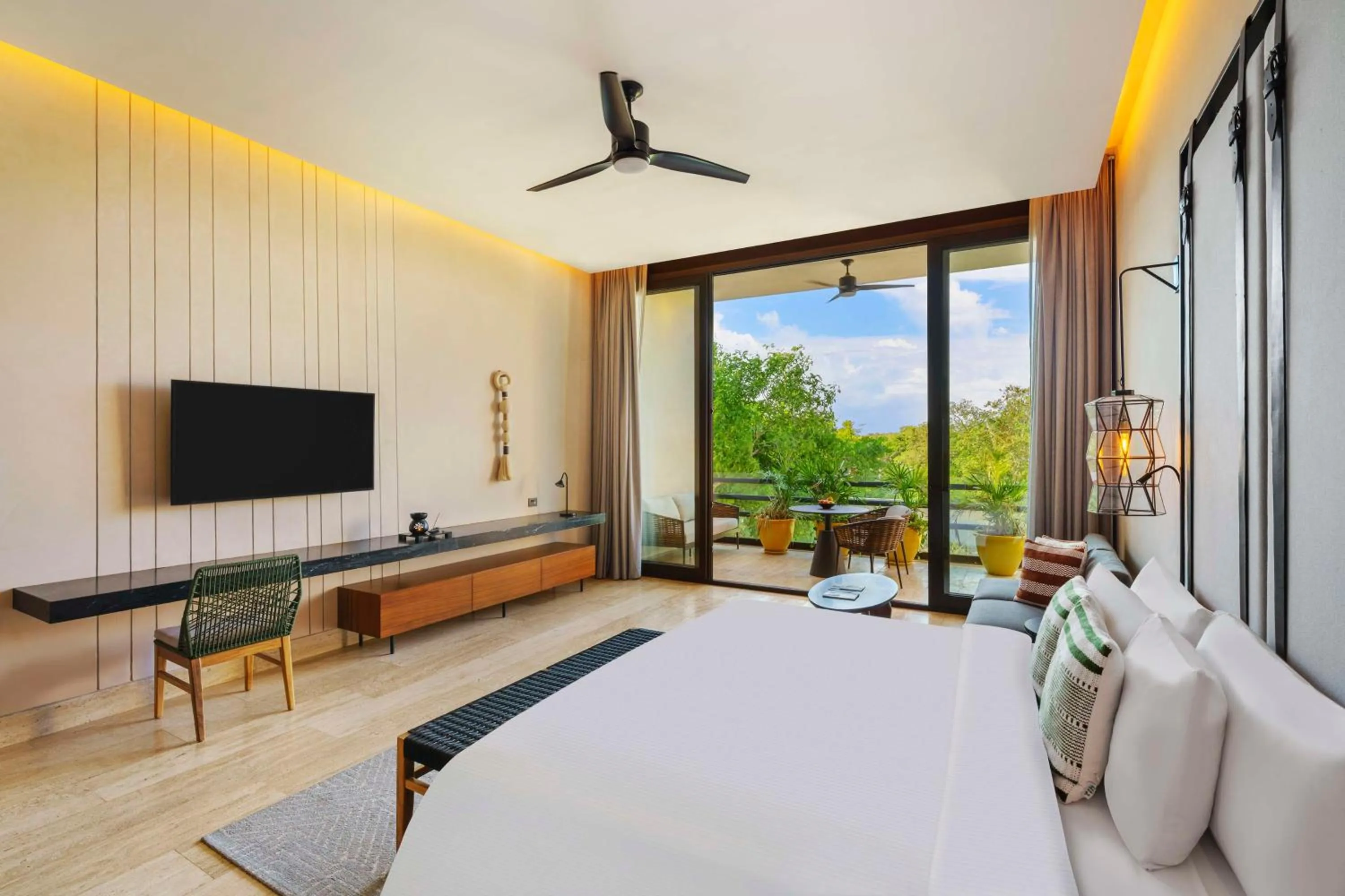 Bedroom, Bed in Hacienda Xcanatun, Angsana Heritage Collection