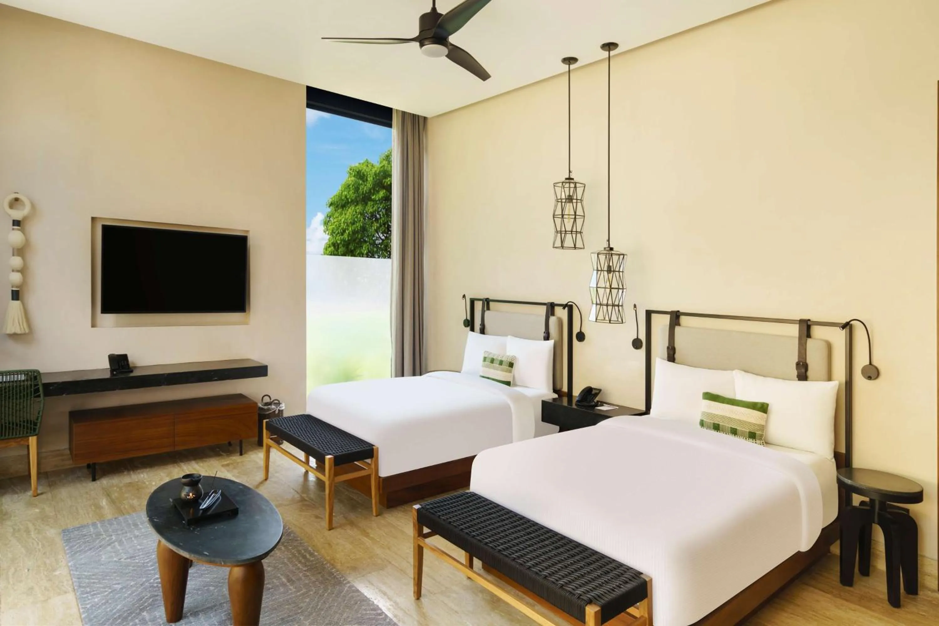 Bedroom, Bed in Hacienda Xcanatun, Angsana Heritage Collection