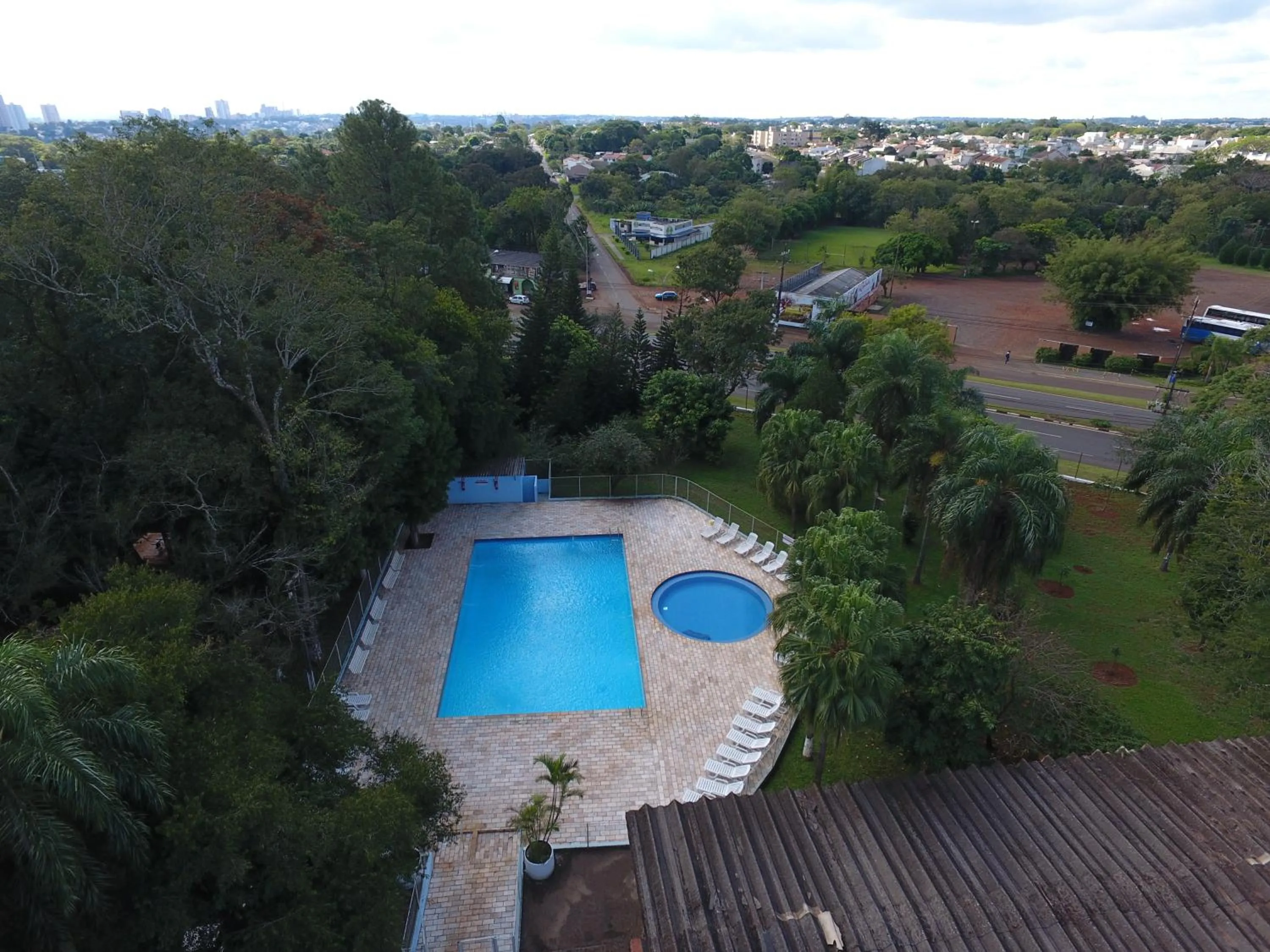 Bird's eye view in Hotel Monalisa