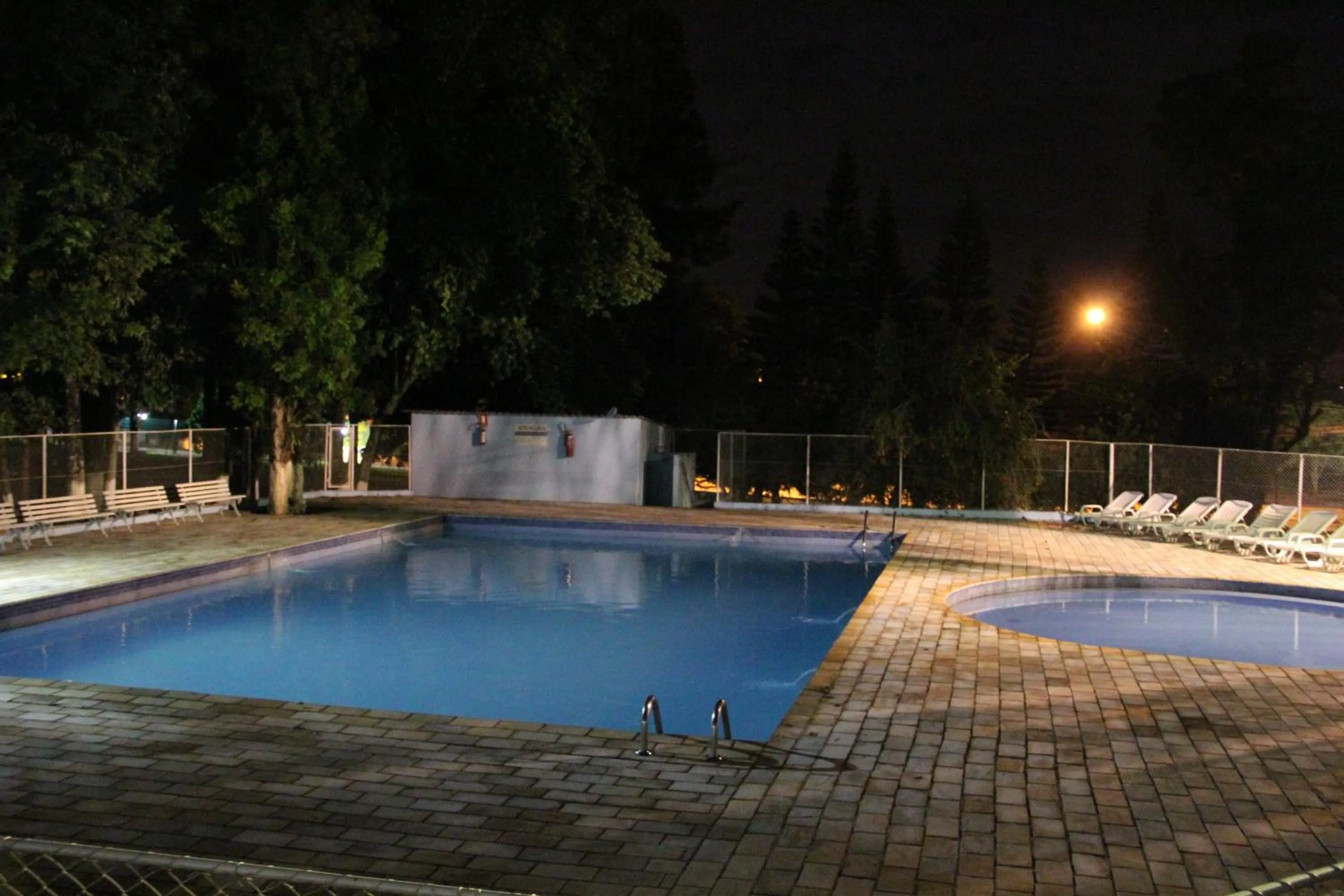 Pool view in Hotel Monalisa