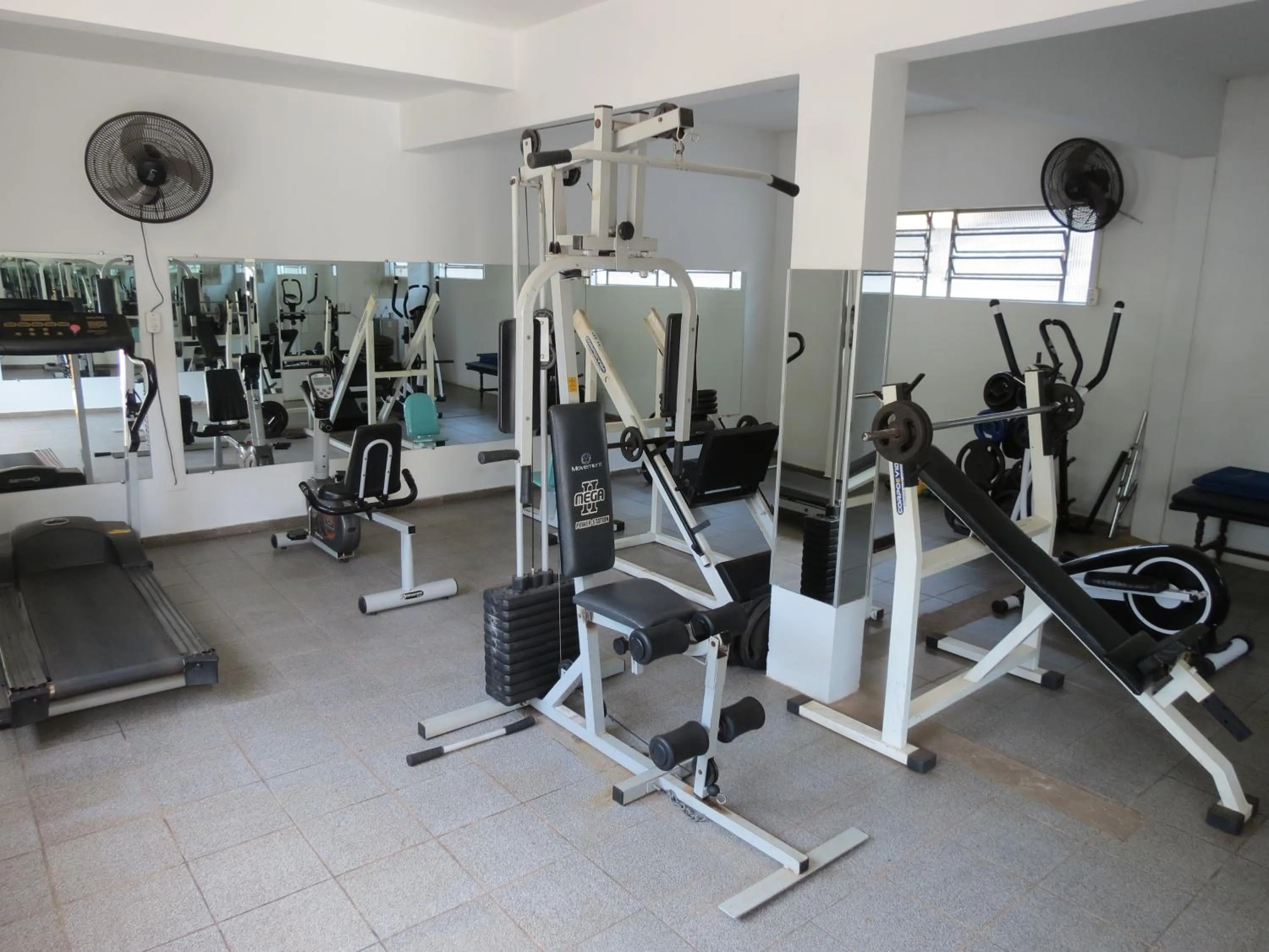 Fitness centre/facilities in Hotel Monalisa