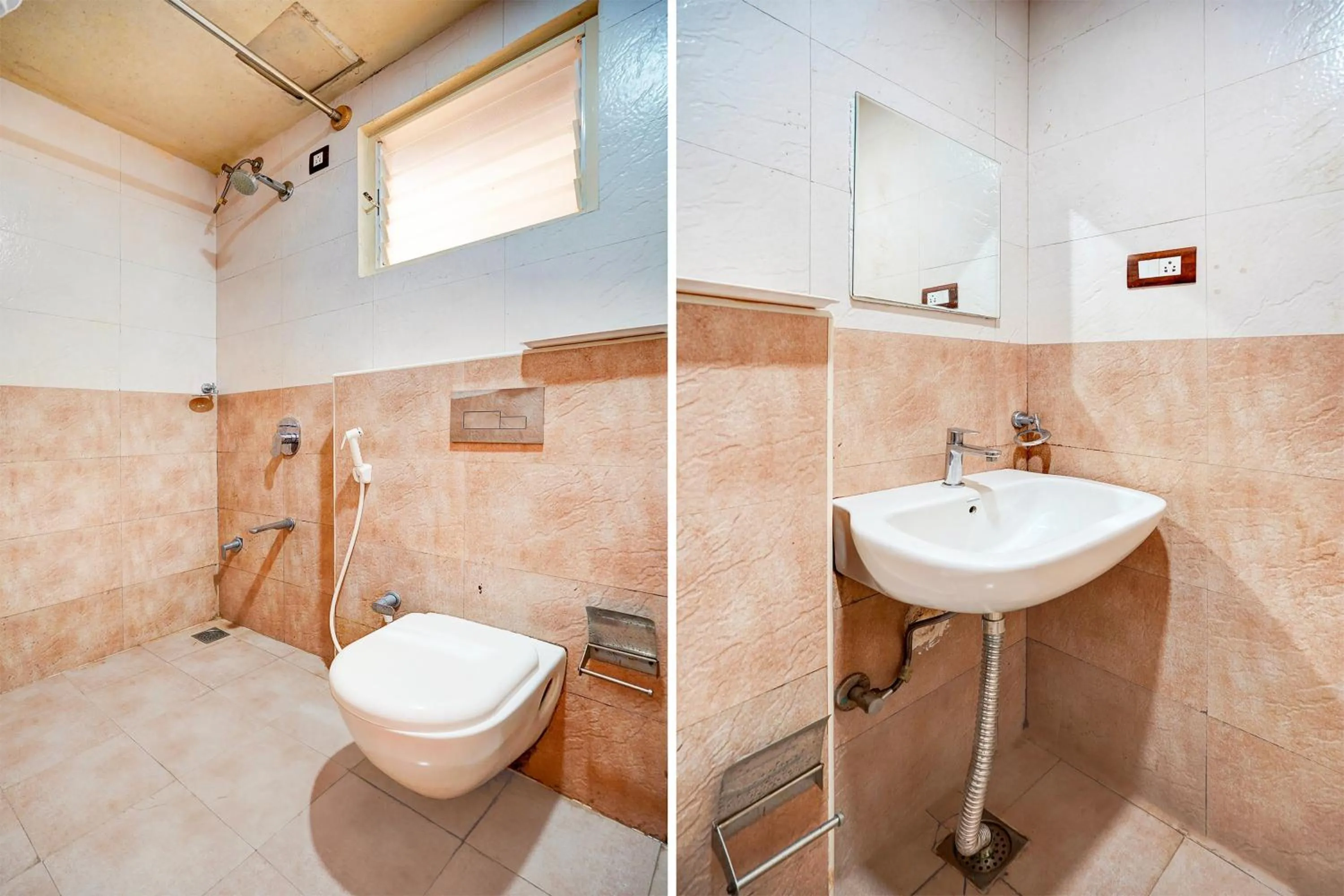 Bathroom in Super Townhouse MG Road Near Commercial Street