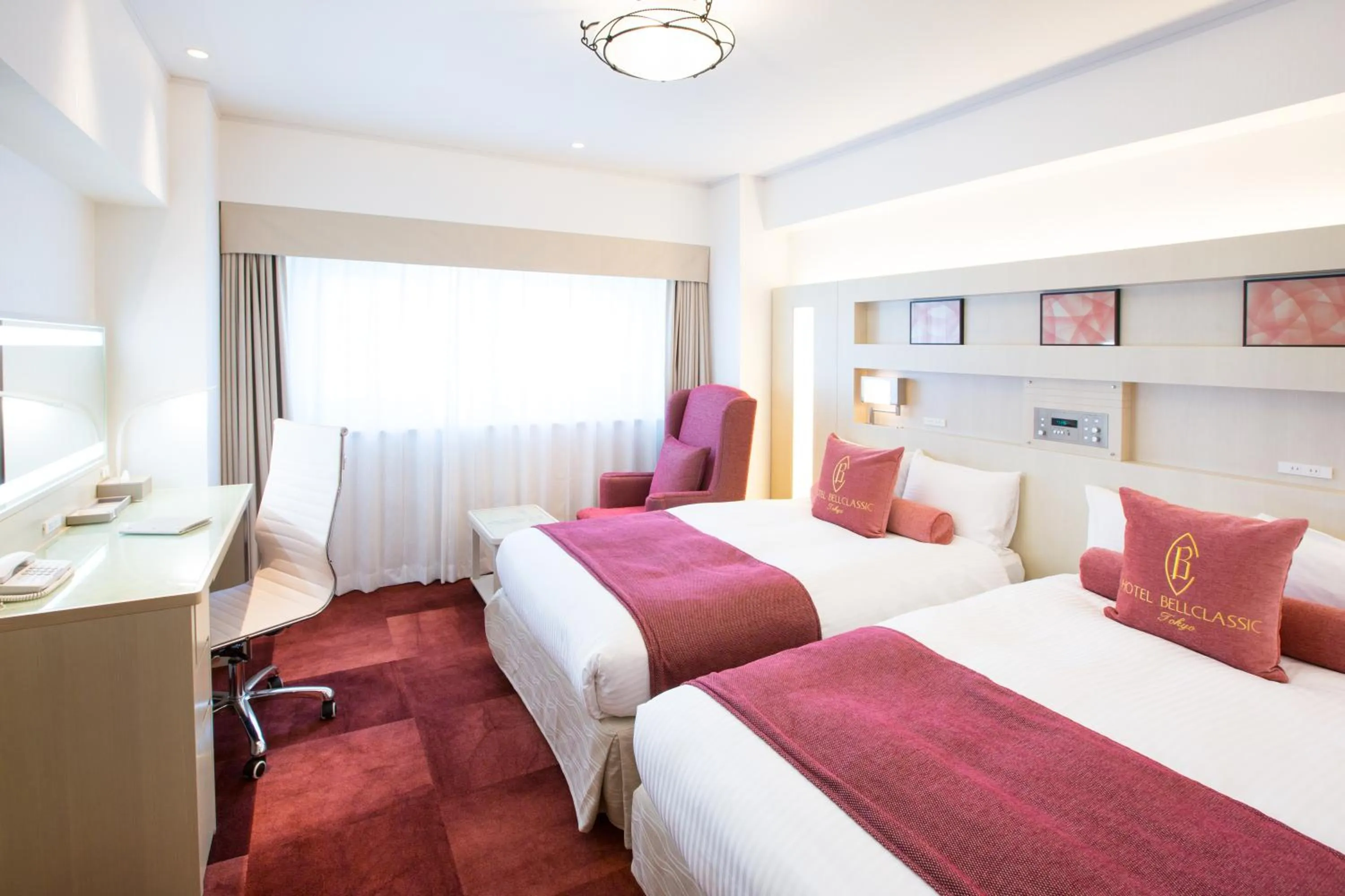 Bedroom, Bed in Hotel Bellclassic Tokyo