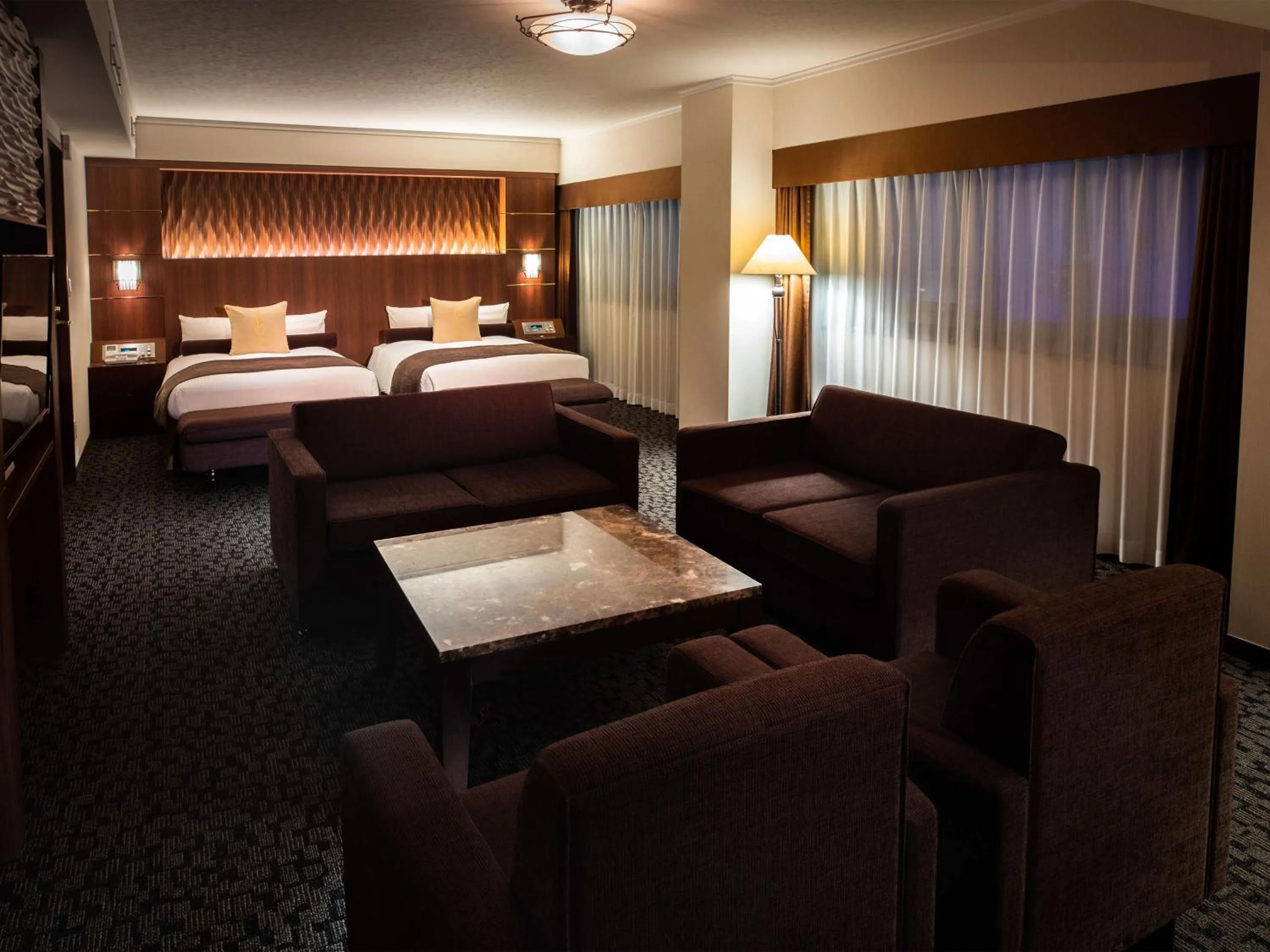 Bed in Hotel Bellclassic Tokyo