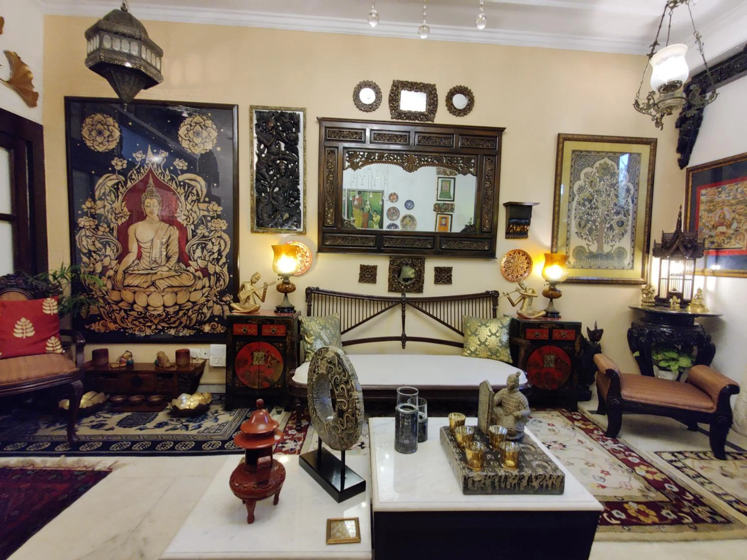 Living room in On The House - Bed and Breakfast