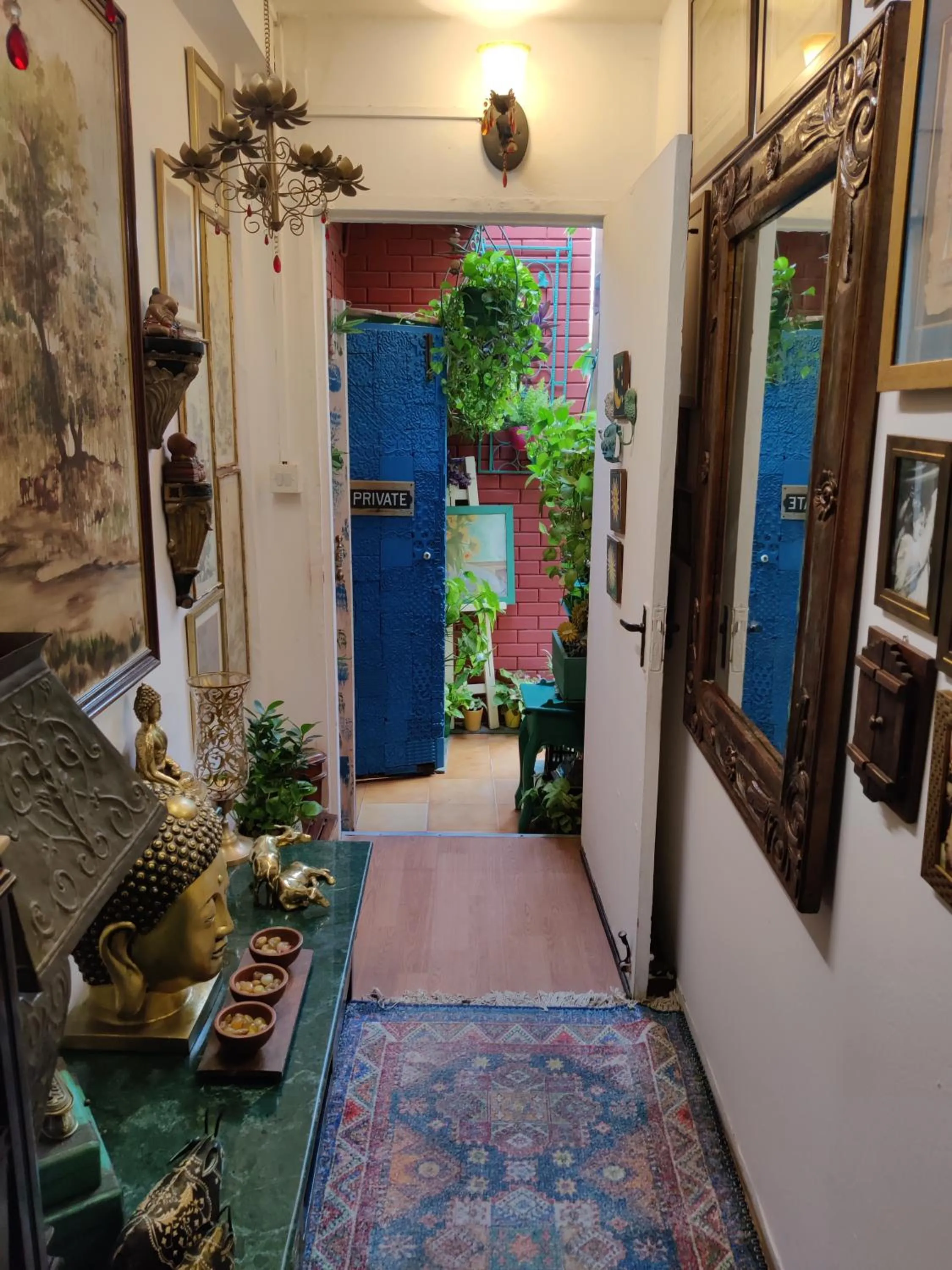 Garden in On The House - Bed and Breakfast