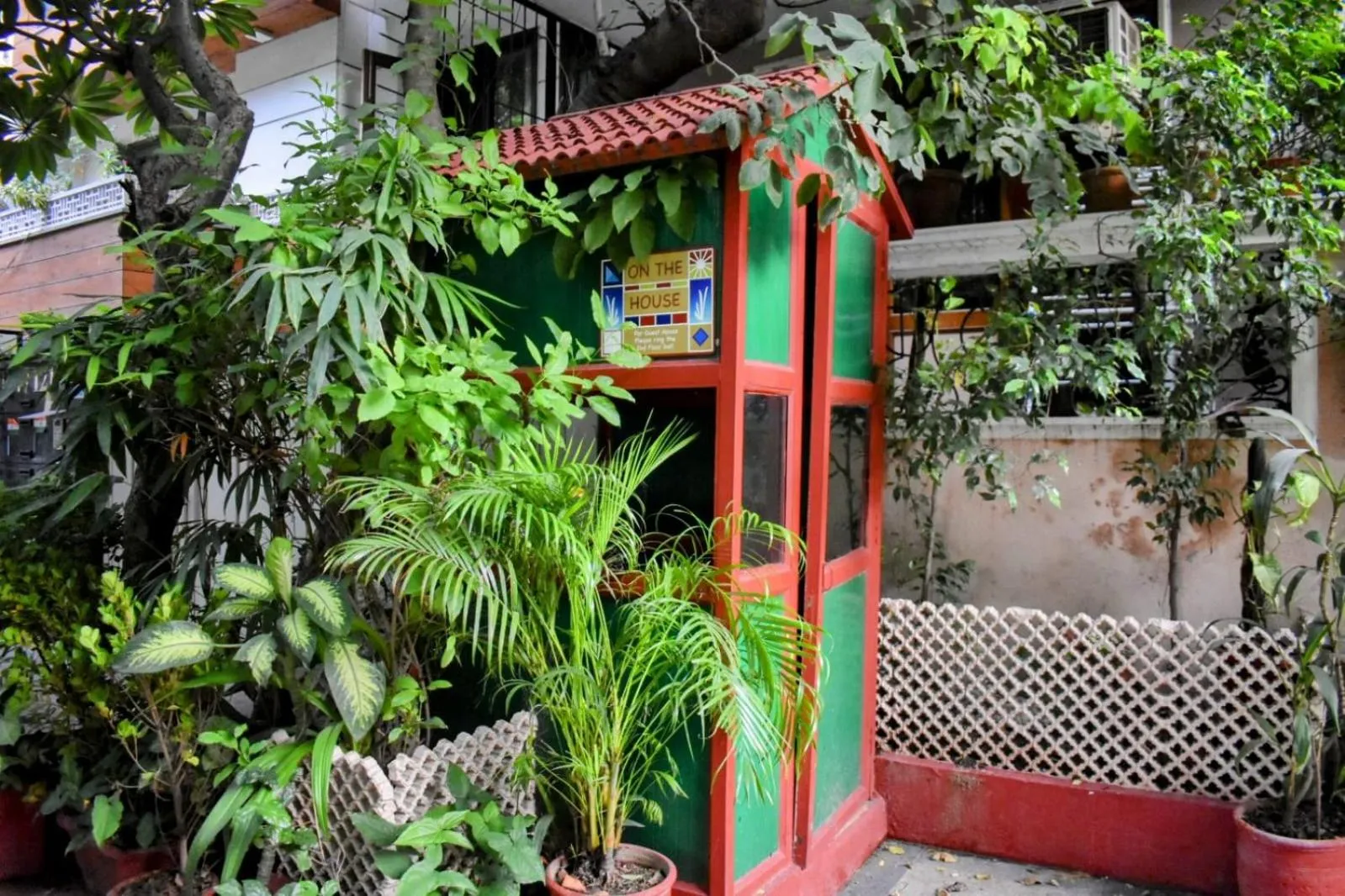 Garden in On The House - Bed and Breakfast