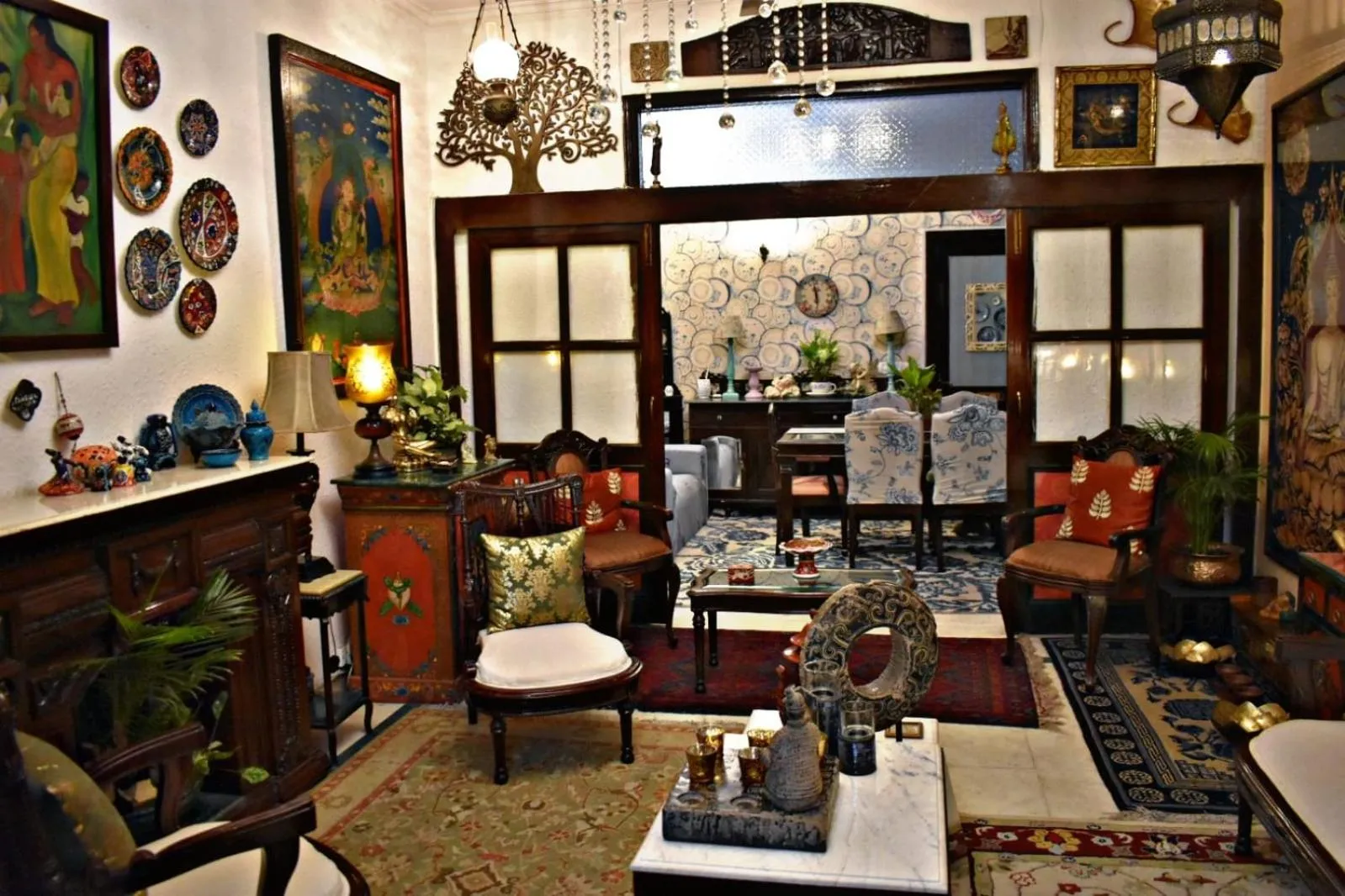 Seating area in On The House - Bed and Breakfast