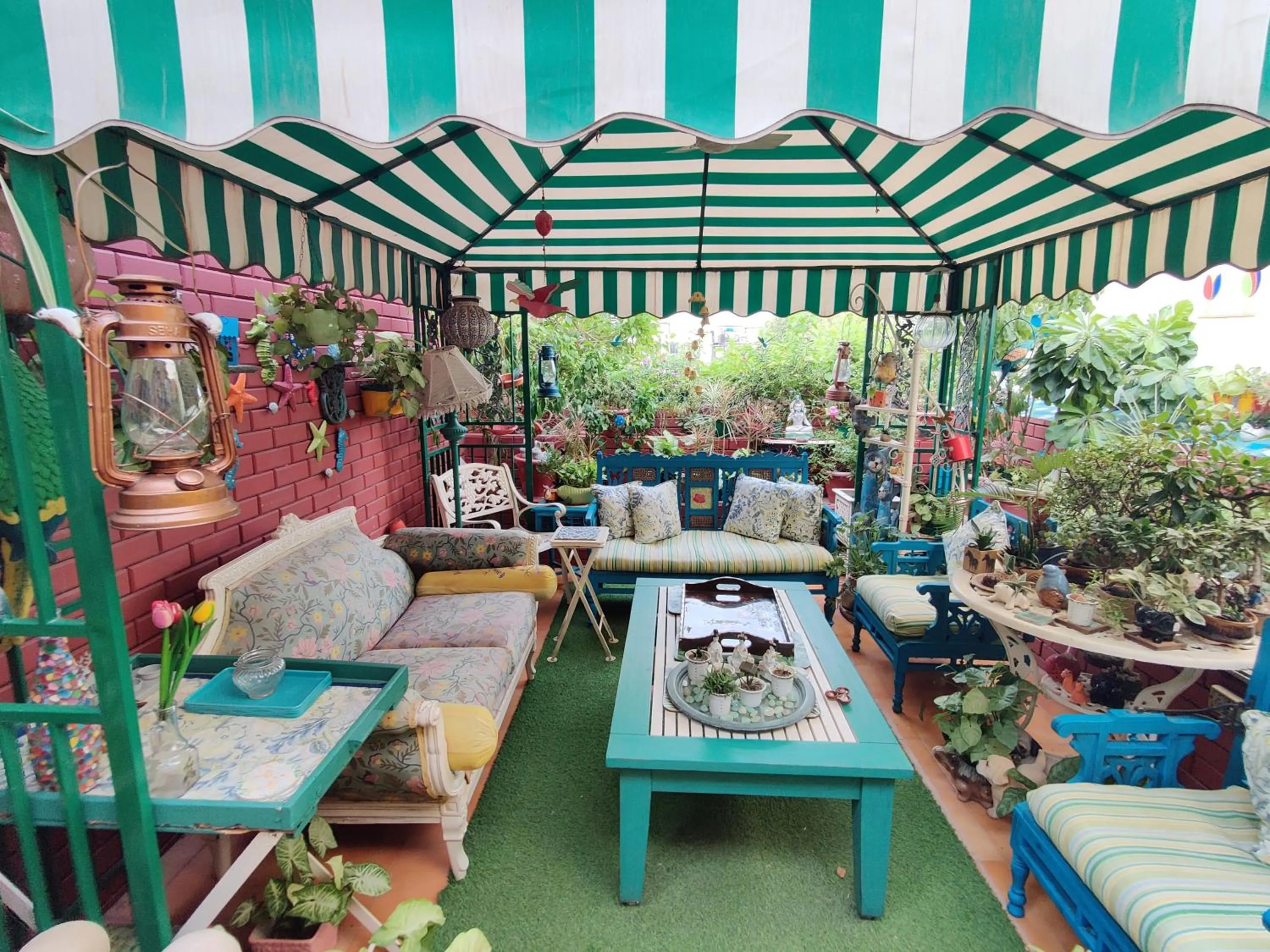 Garden in On The House - Bed and Breakfast