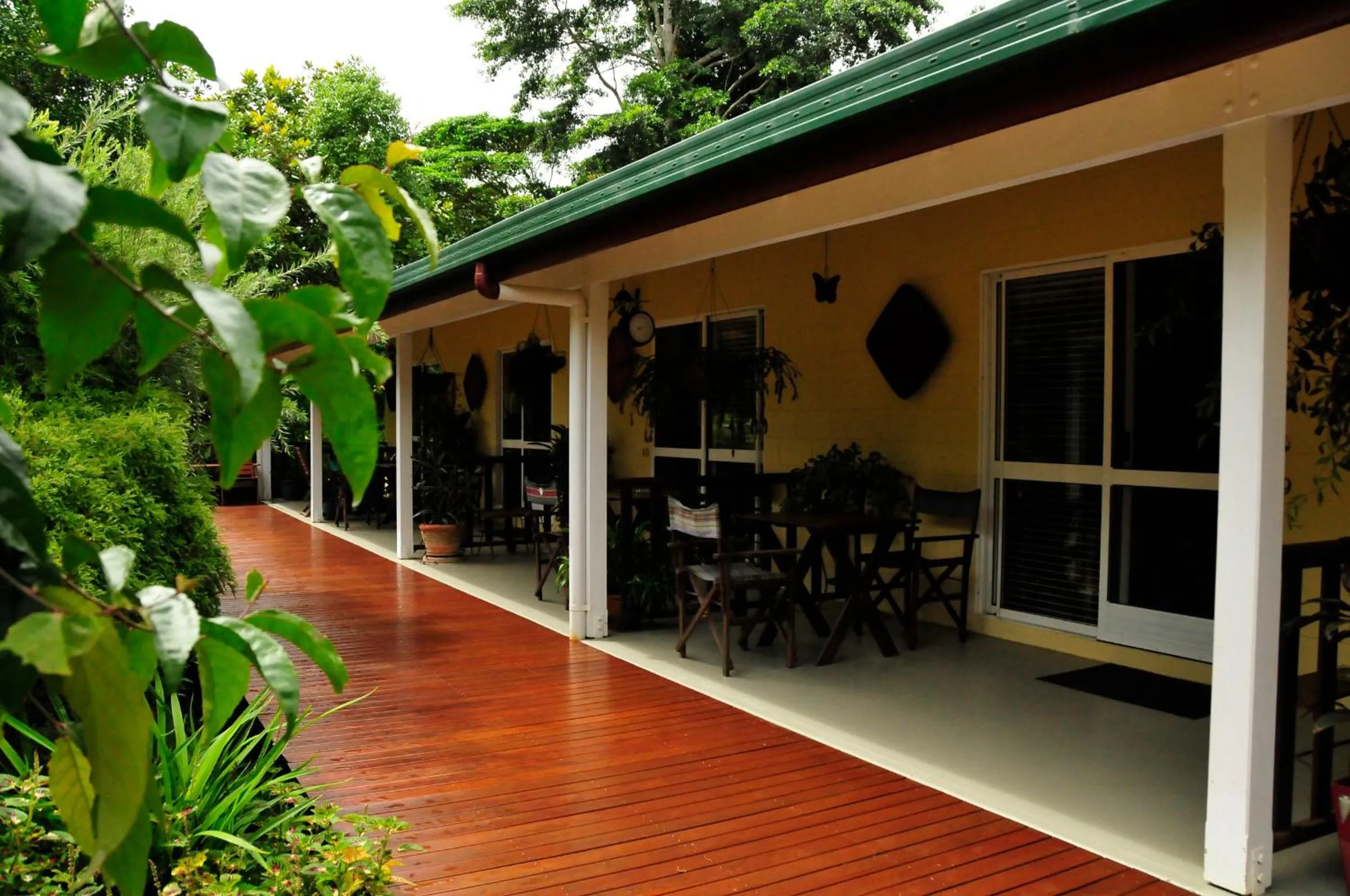 Balcony/Terrace in Kookaburra Motel Yungaburra