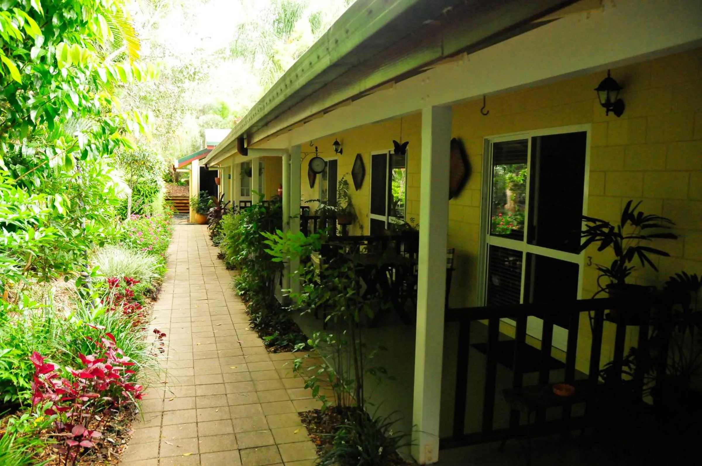 Property building in Kookaburra Motel Yungaburra