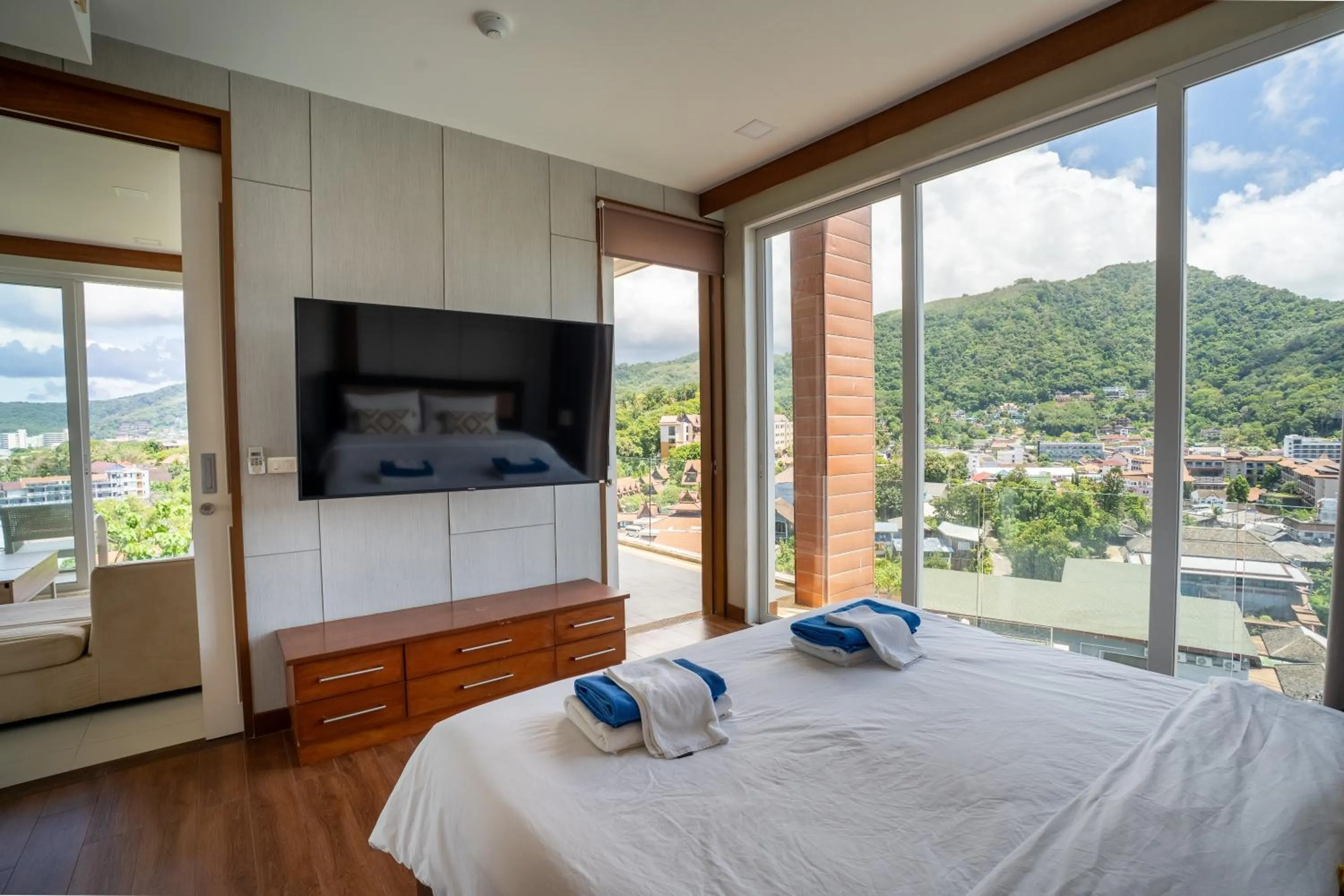 Bed in Q Kata Residence