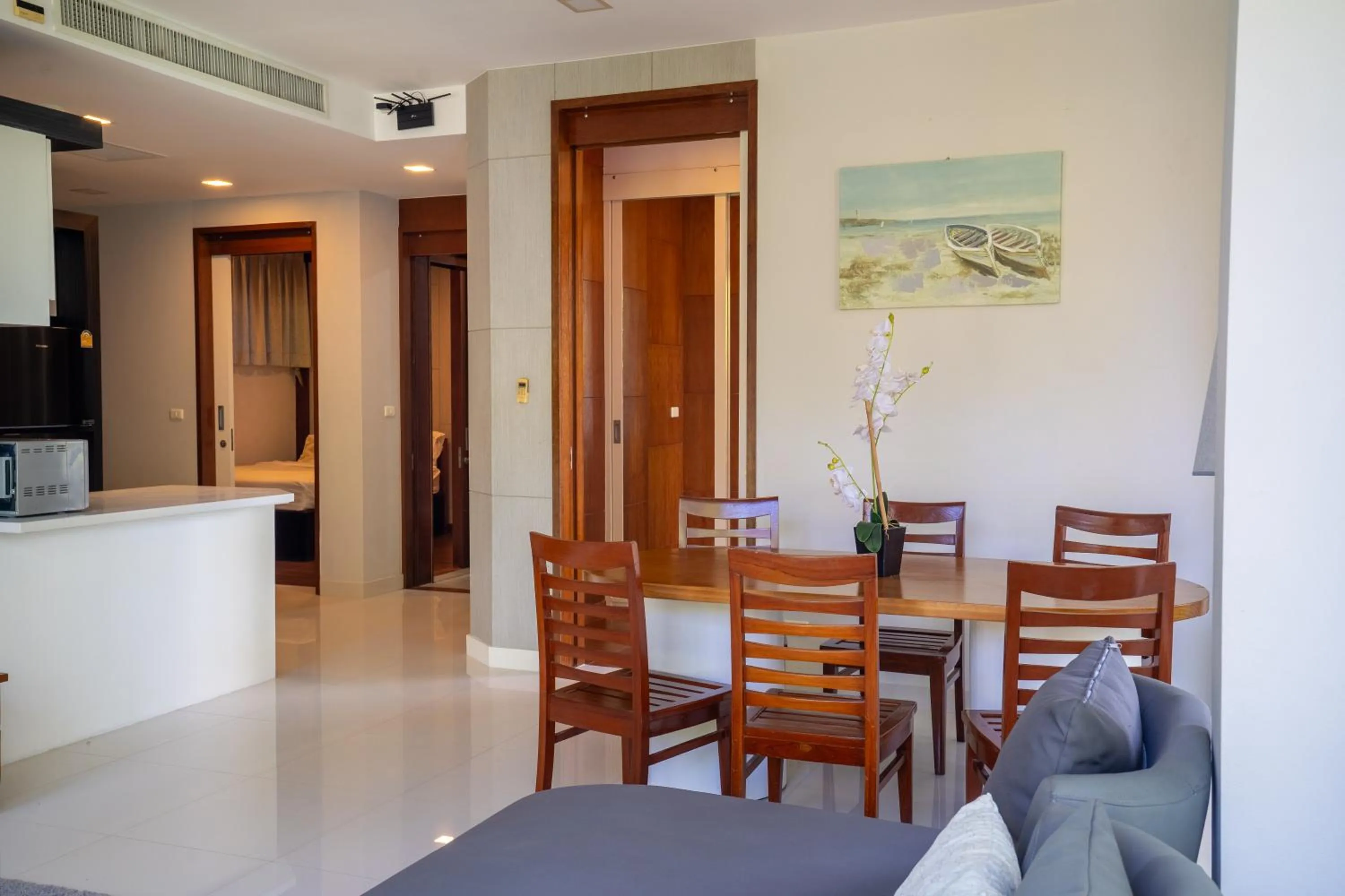 Kitchen or kitchenette in Q Kata Residence