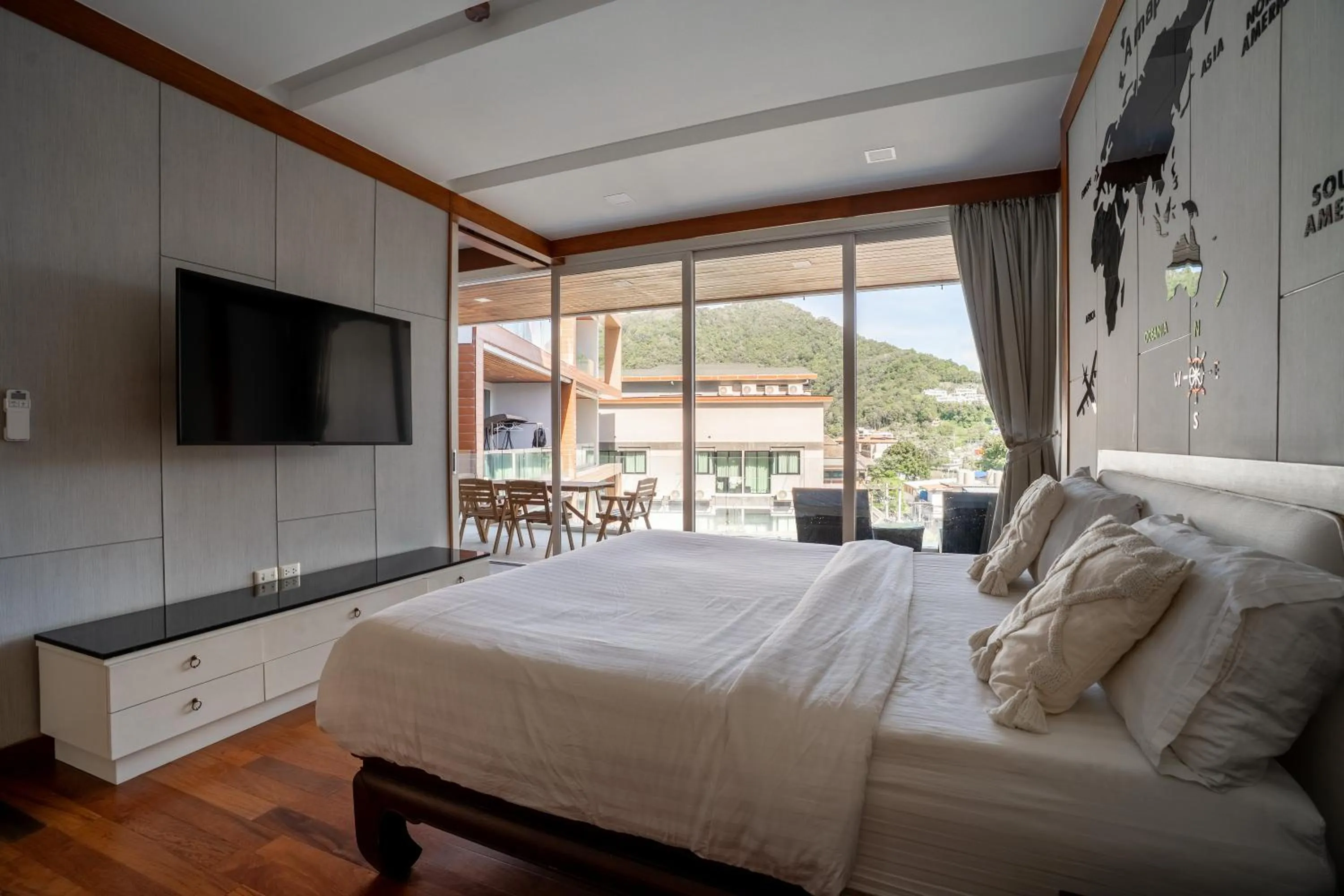 Bed in Q Kata Residence