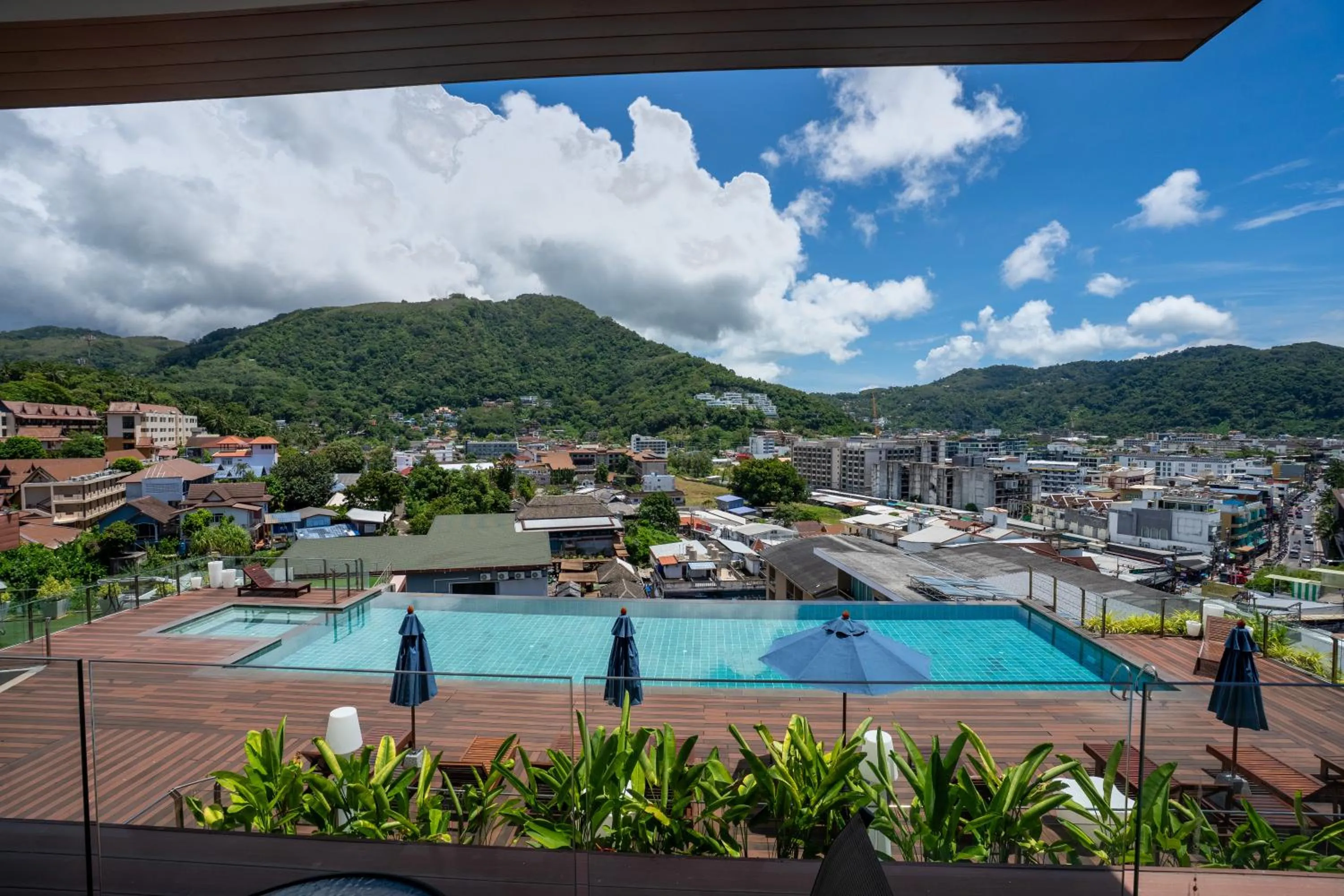 Pool view in Q Kata Residence