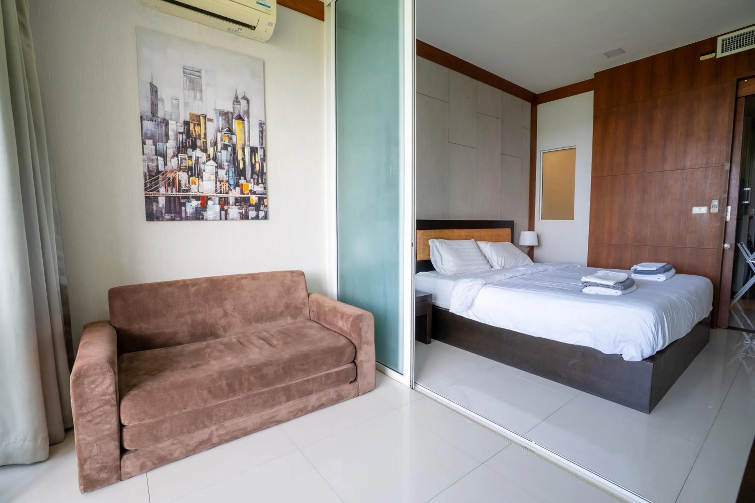 Bed in Q Kata Residence