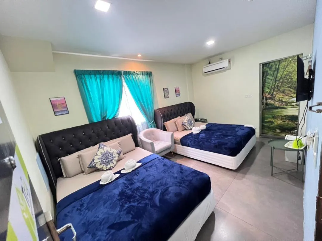 Bed in The Tree Boutique Hotel