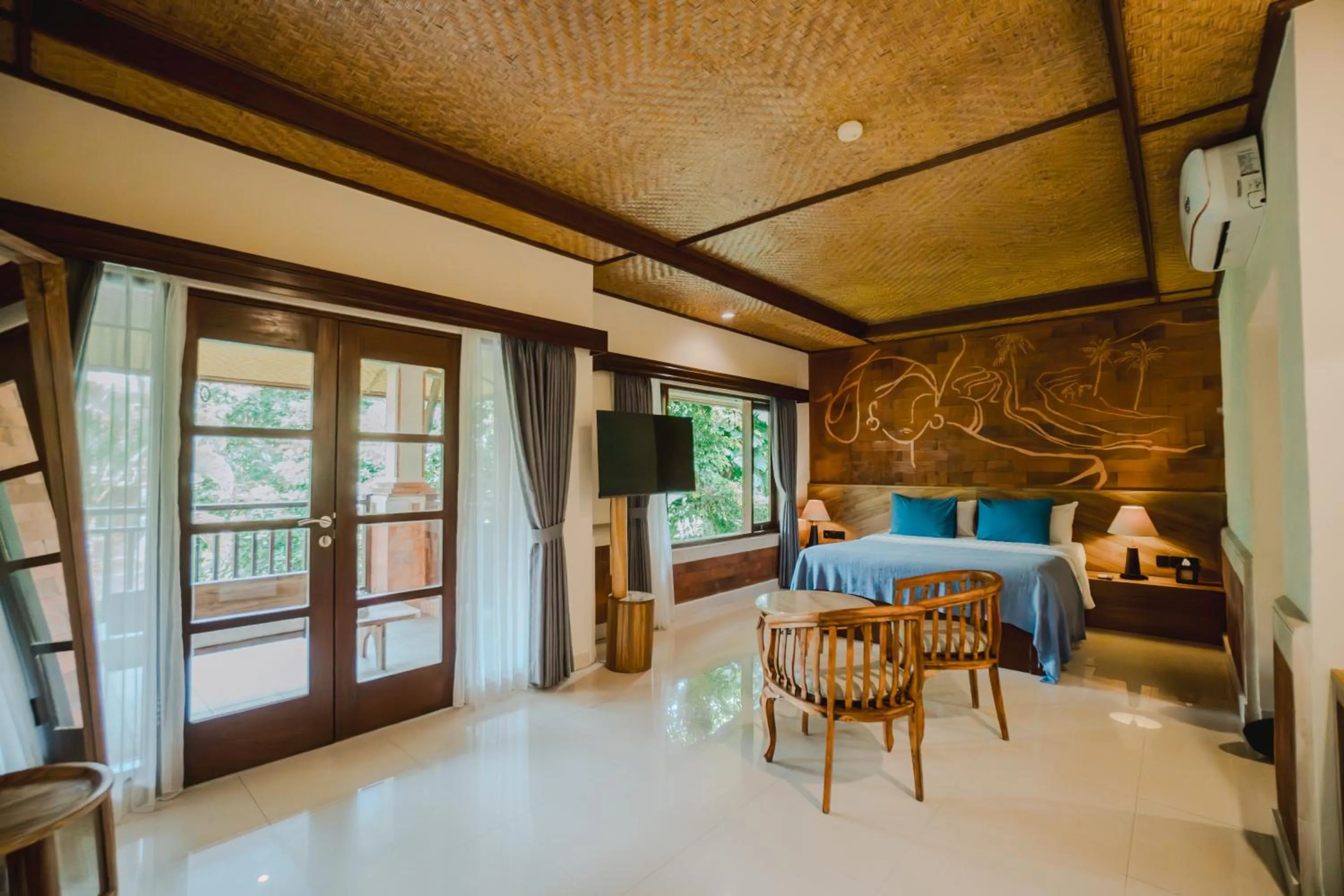 Bedroom in Rama Phala Resort & Spa