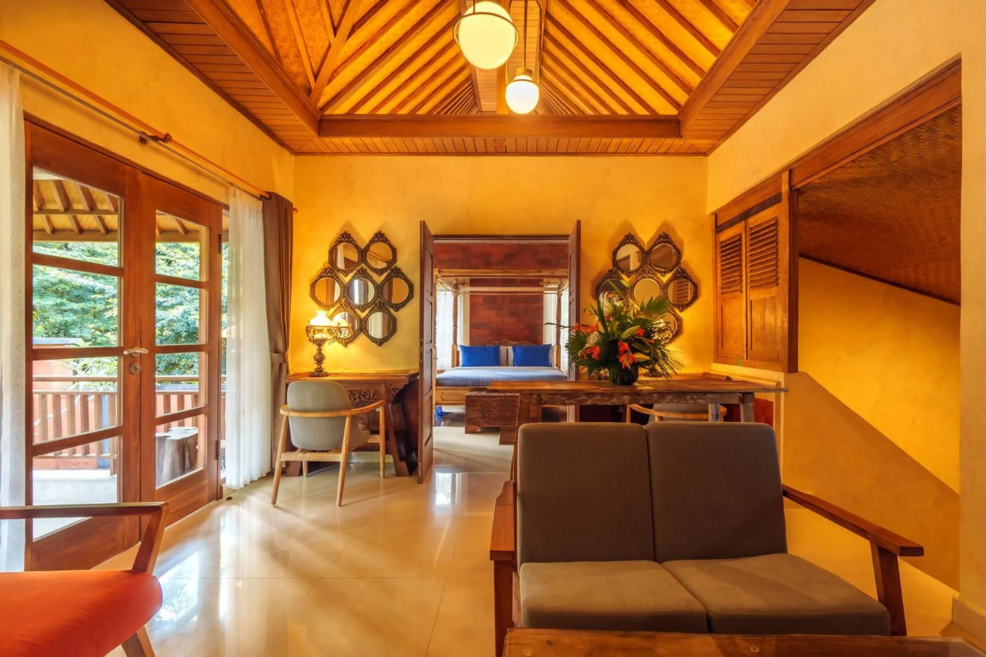 Living room in Rama Phala Resort & Spa